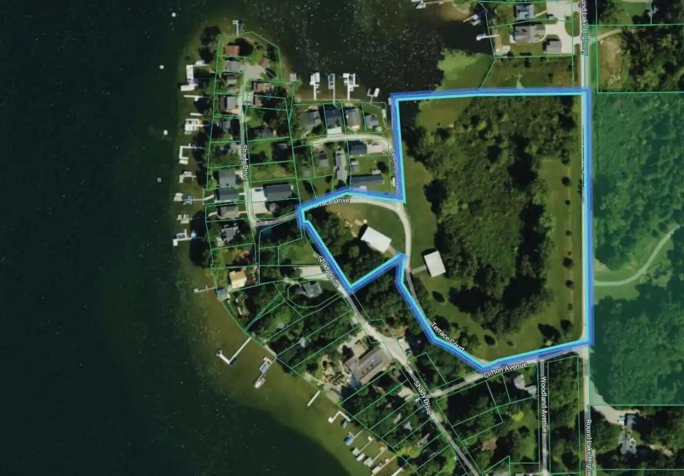 Image 1: 4020 Round Lake Hwy Aerial