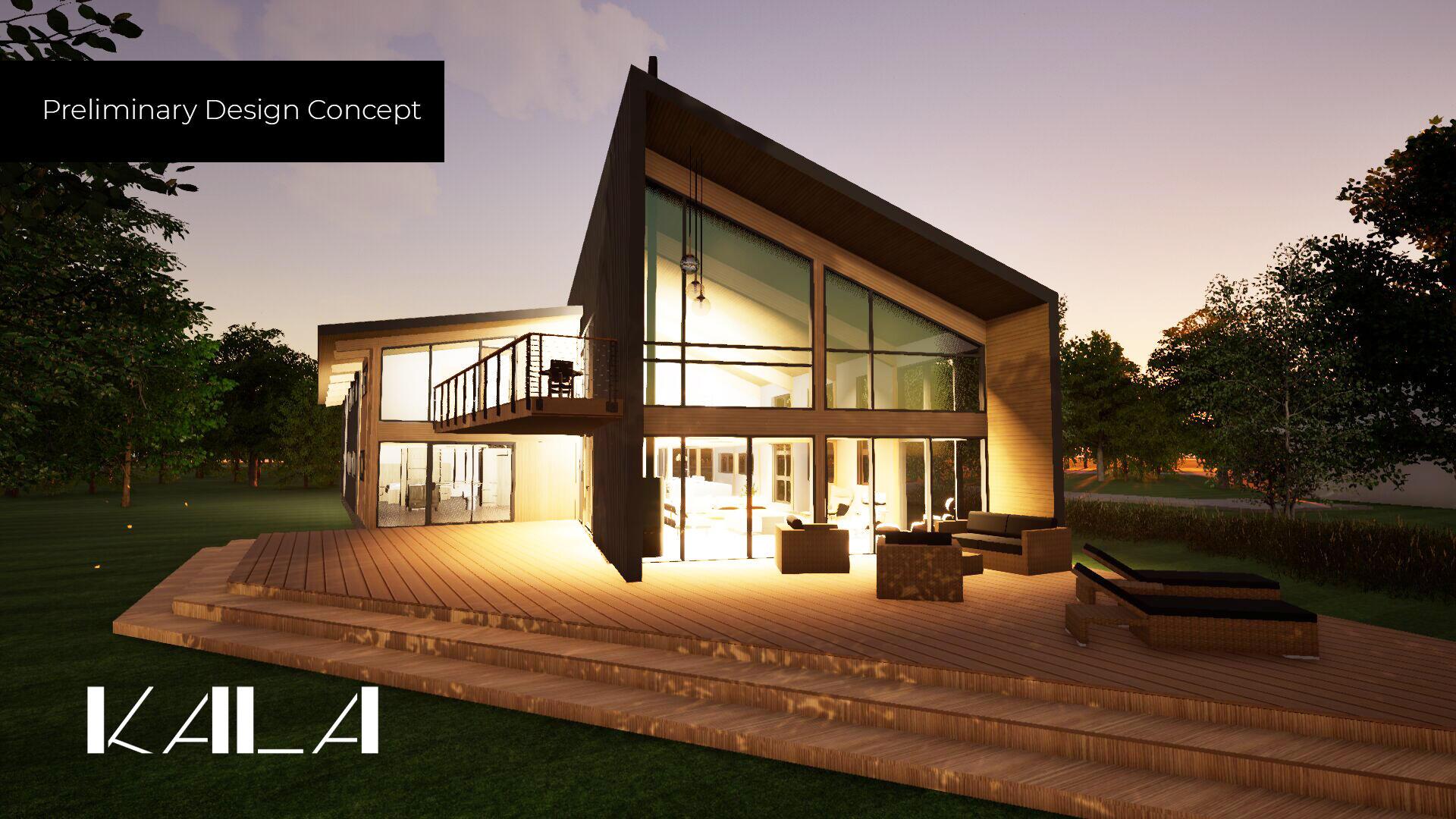 Image 2: Lake Side - Exterior Deck