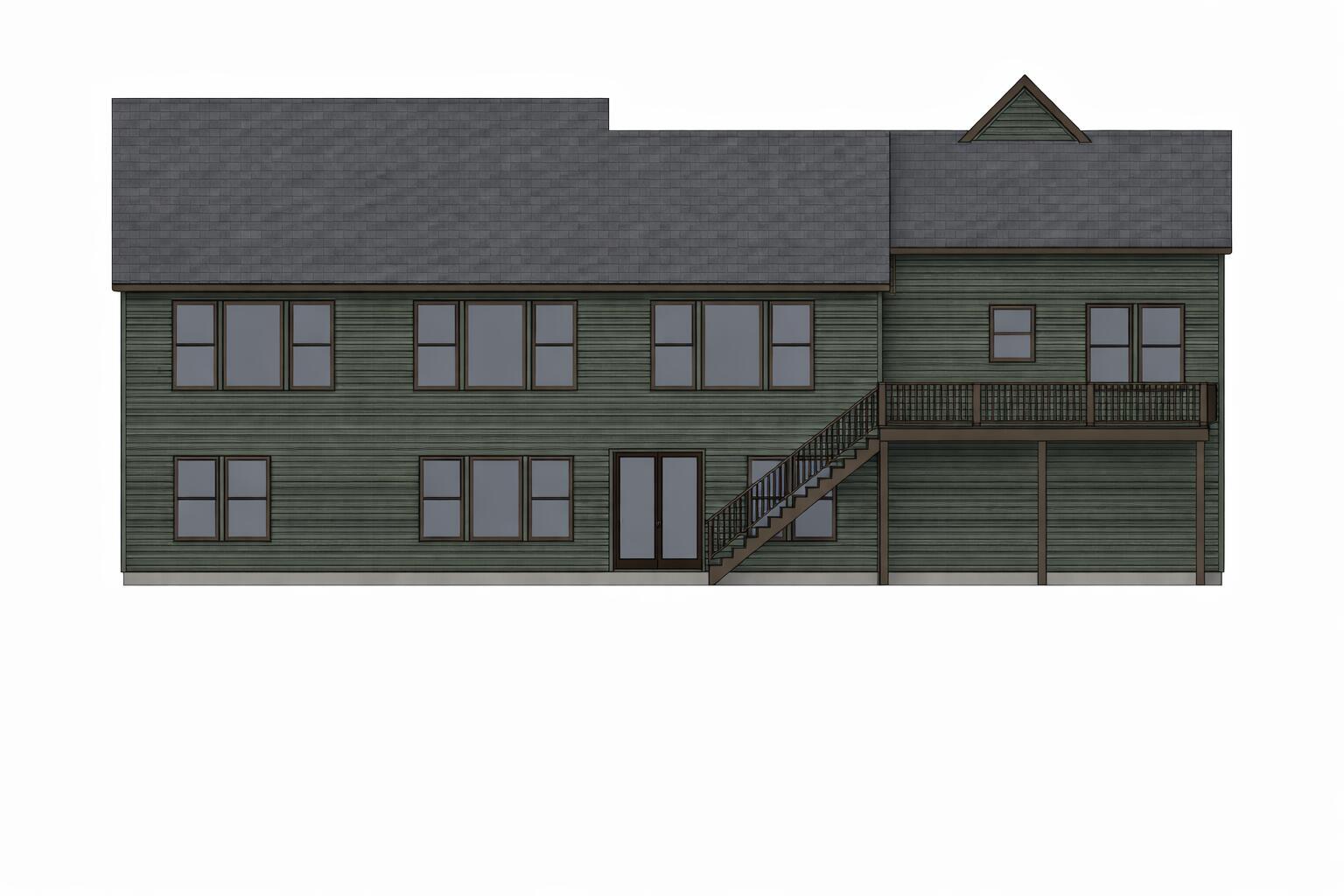 Image 3: Back Elevation