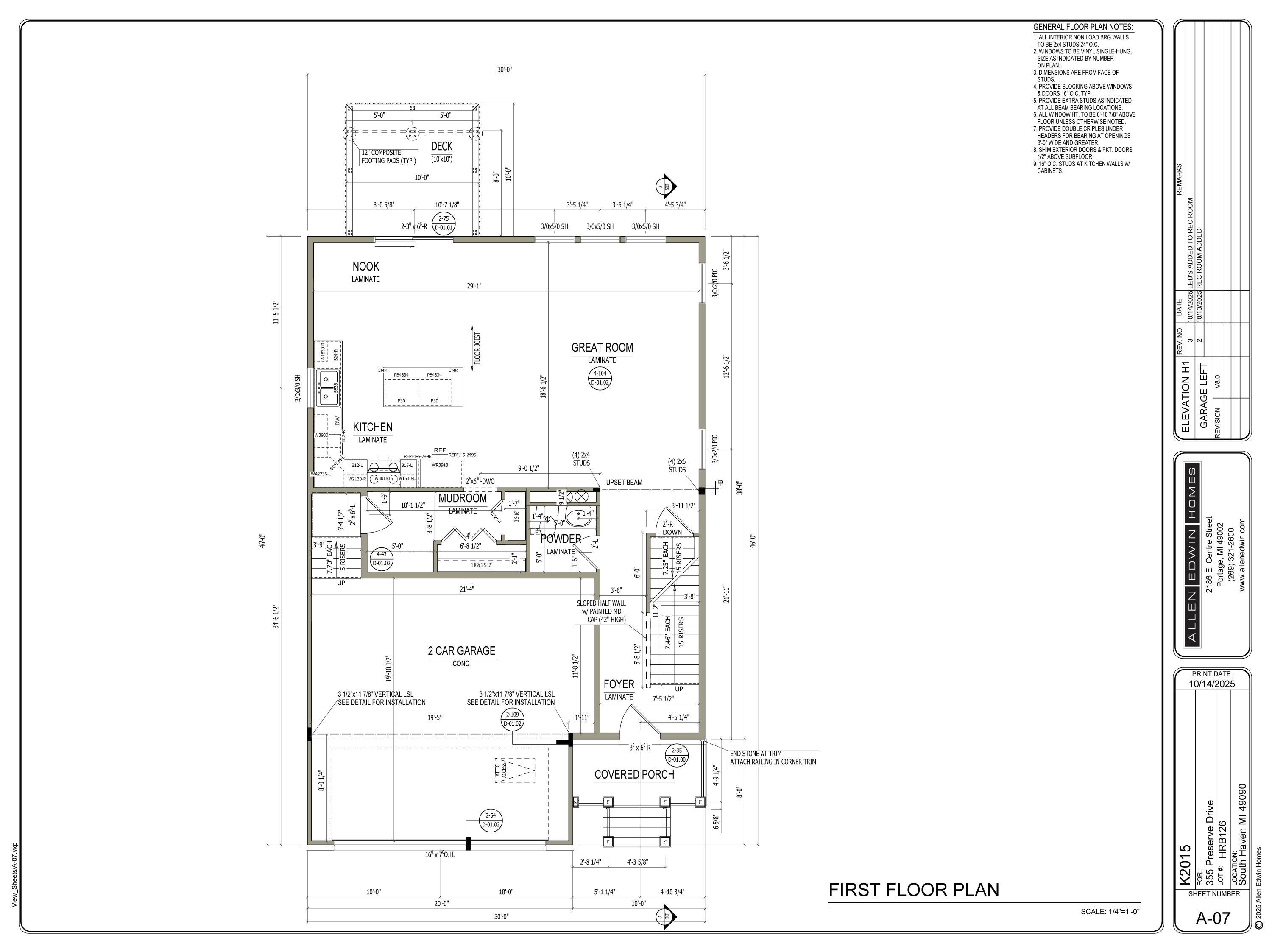 Image 3: HRB126 K2015 V8.0 - First Floor