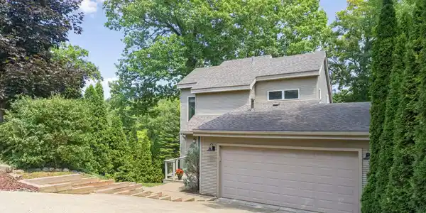 Image 3: 3-front angle with driveway
