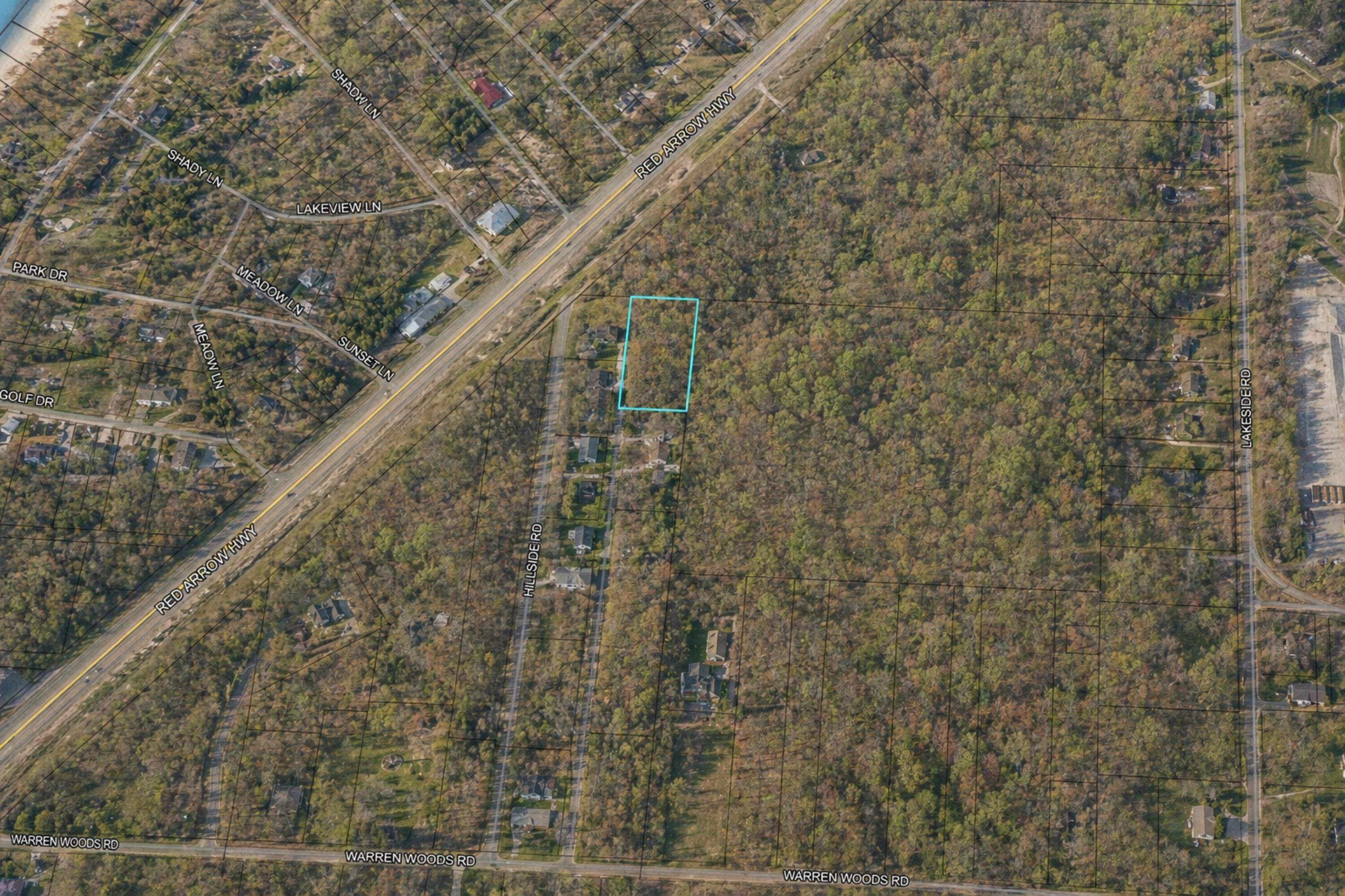 Image 1: 15161 Hillside Rd Aerial 2