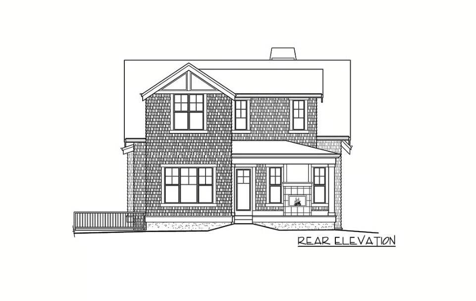 Image 3: Lot 2- Rear Elevation