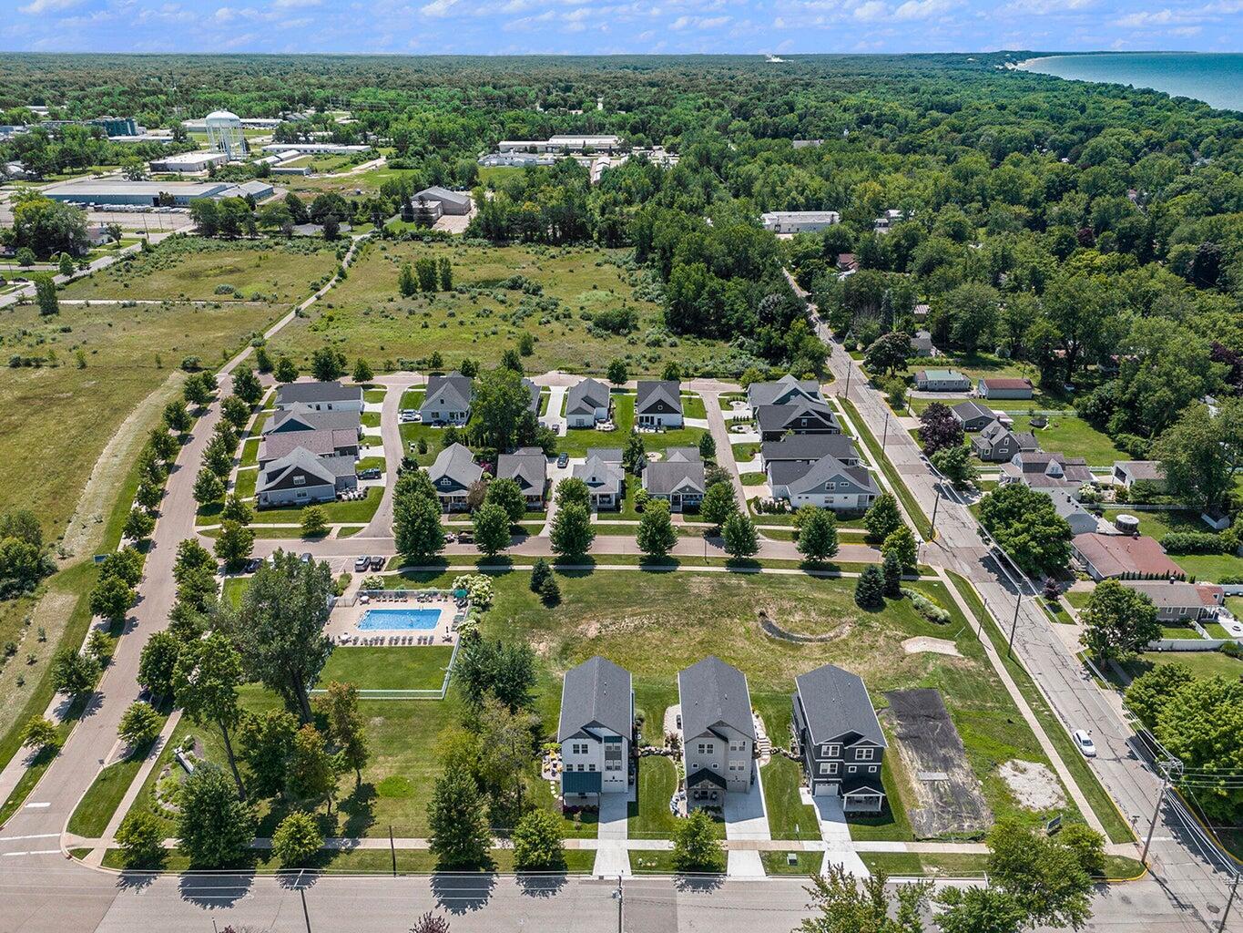 Image 4: Aerial view showing the quaint community