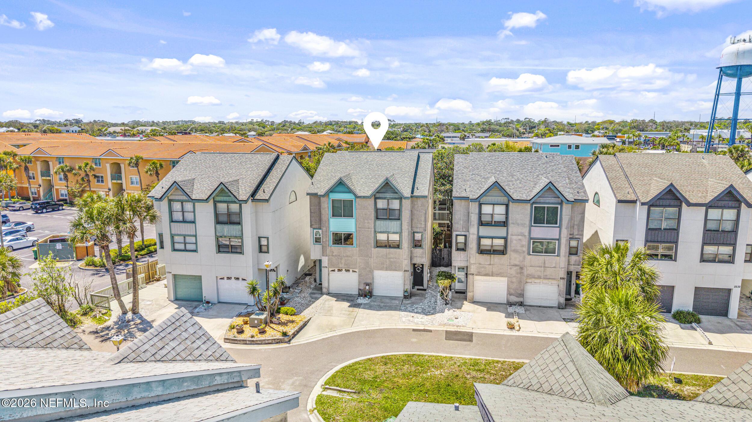 Image 2: Aerial View of the Duplex