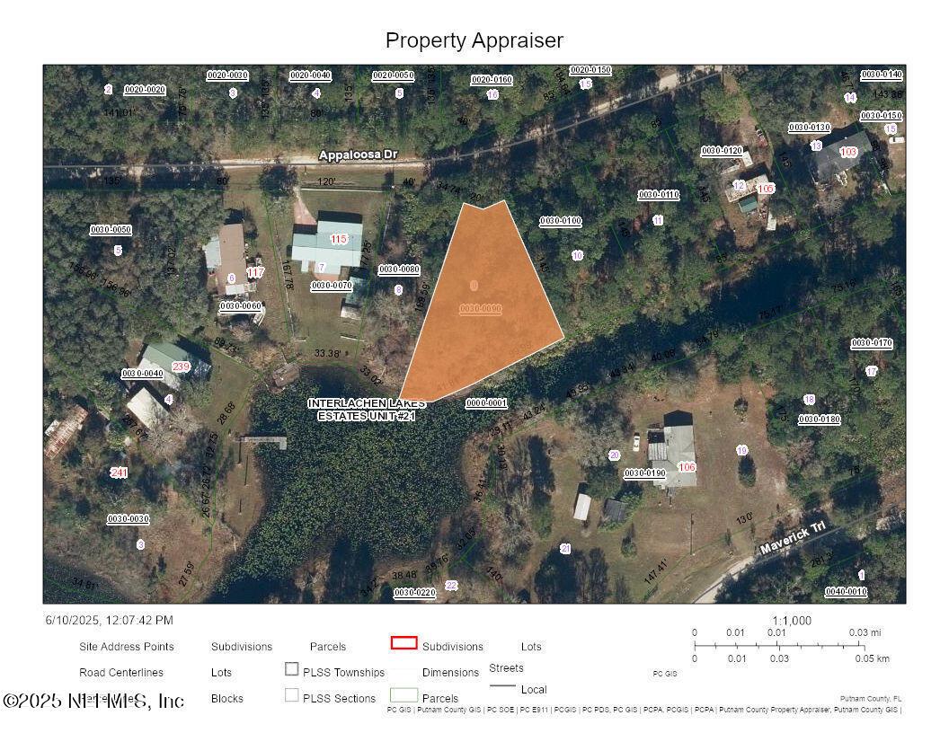 Image 1: Melley - 111 Appaloosa Dr - Map 2