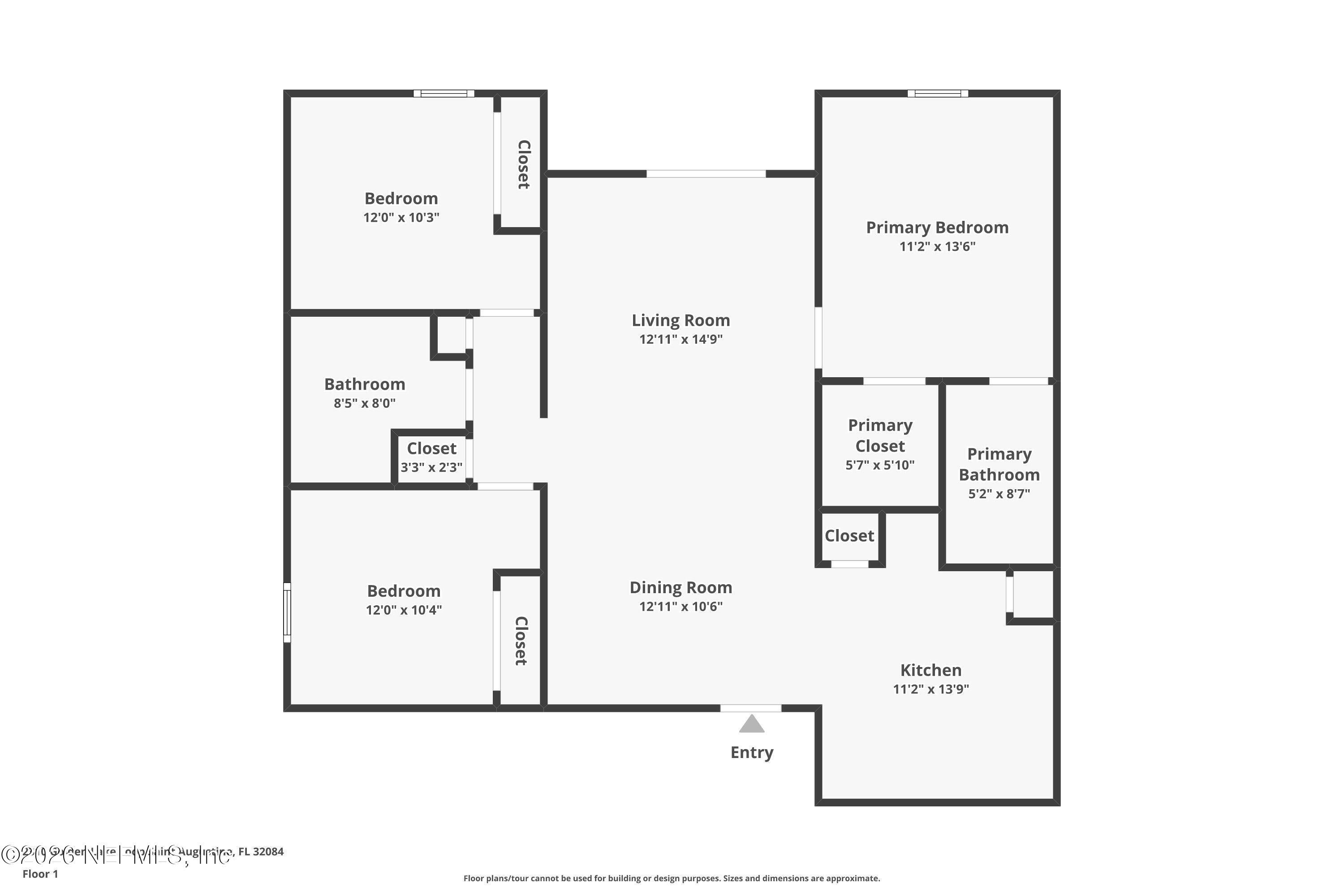 Image 2: Floor Plan for Condo