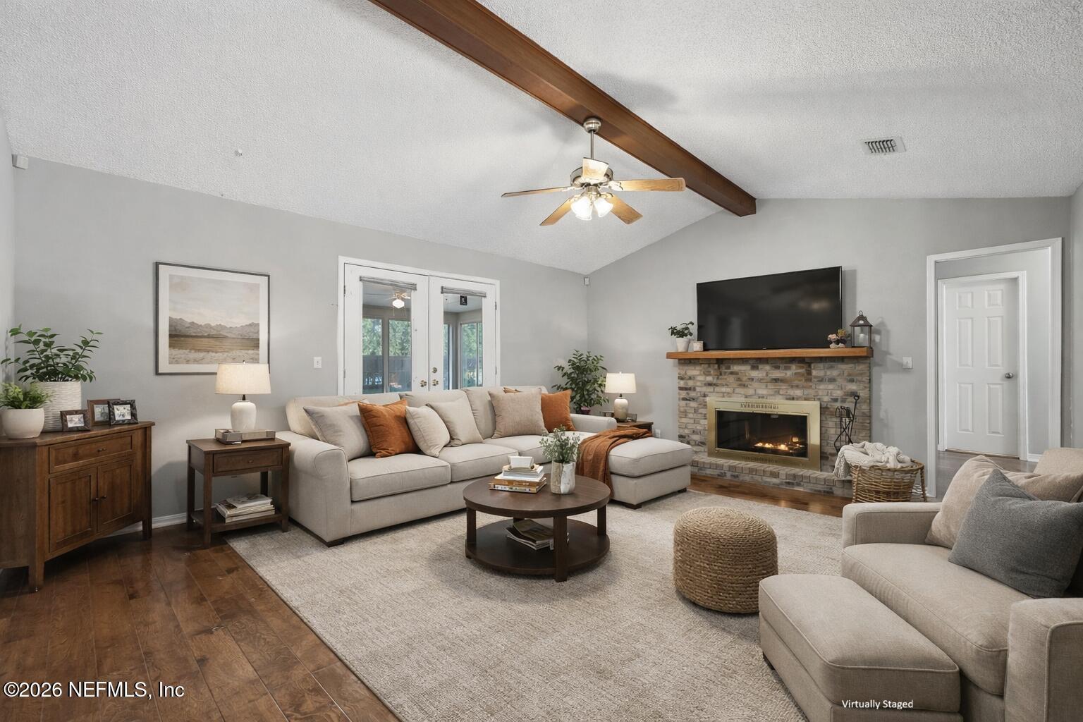 Image 2: Great Room - virtually staged