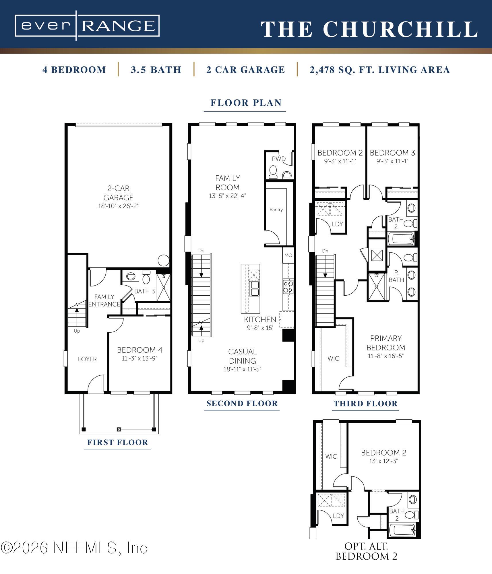 Image 3: Churchill_Clean_Floor_Plan