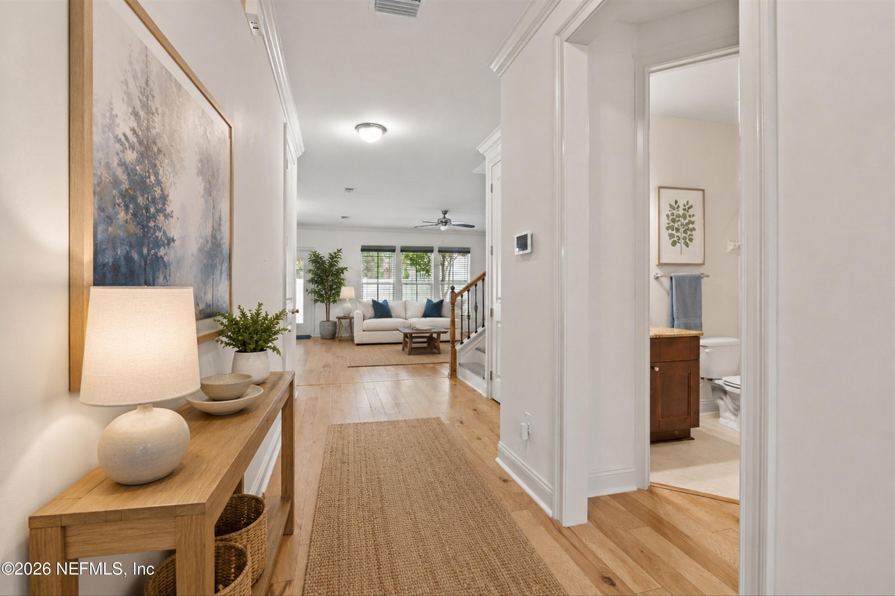 Image 3: 03-Foyer_Staged