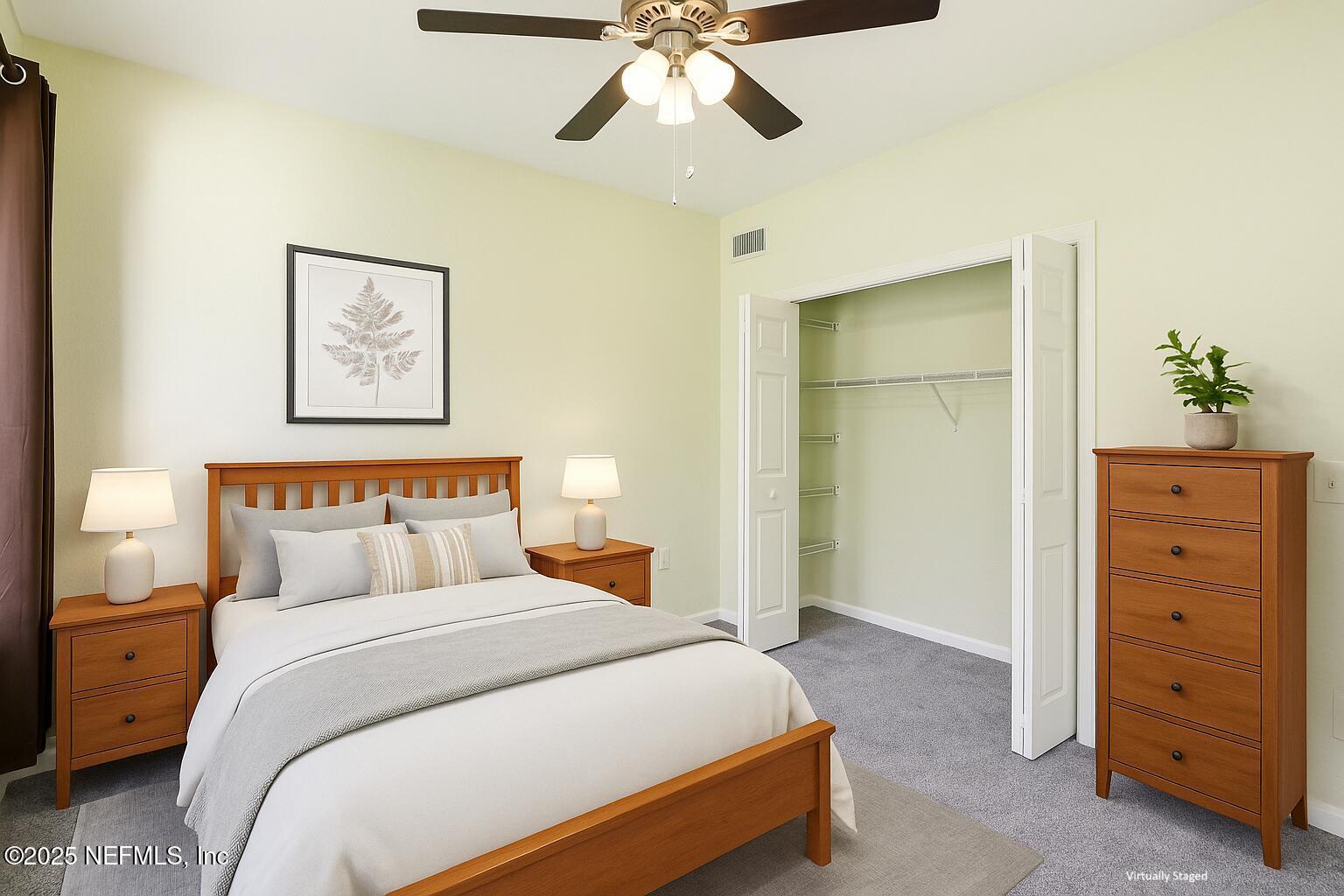 Image 3: Virtually Staged Bedroom 2