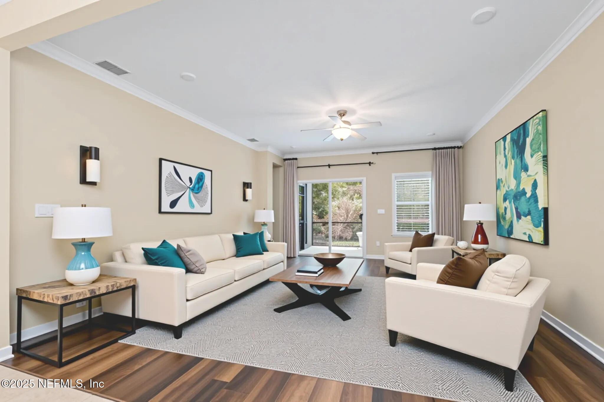 Image 3: Virtually Staged Living Room