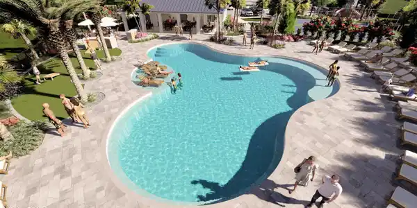 Image 4: Colbert Landing - Amenity Pool Perspecti