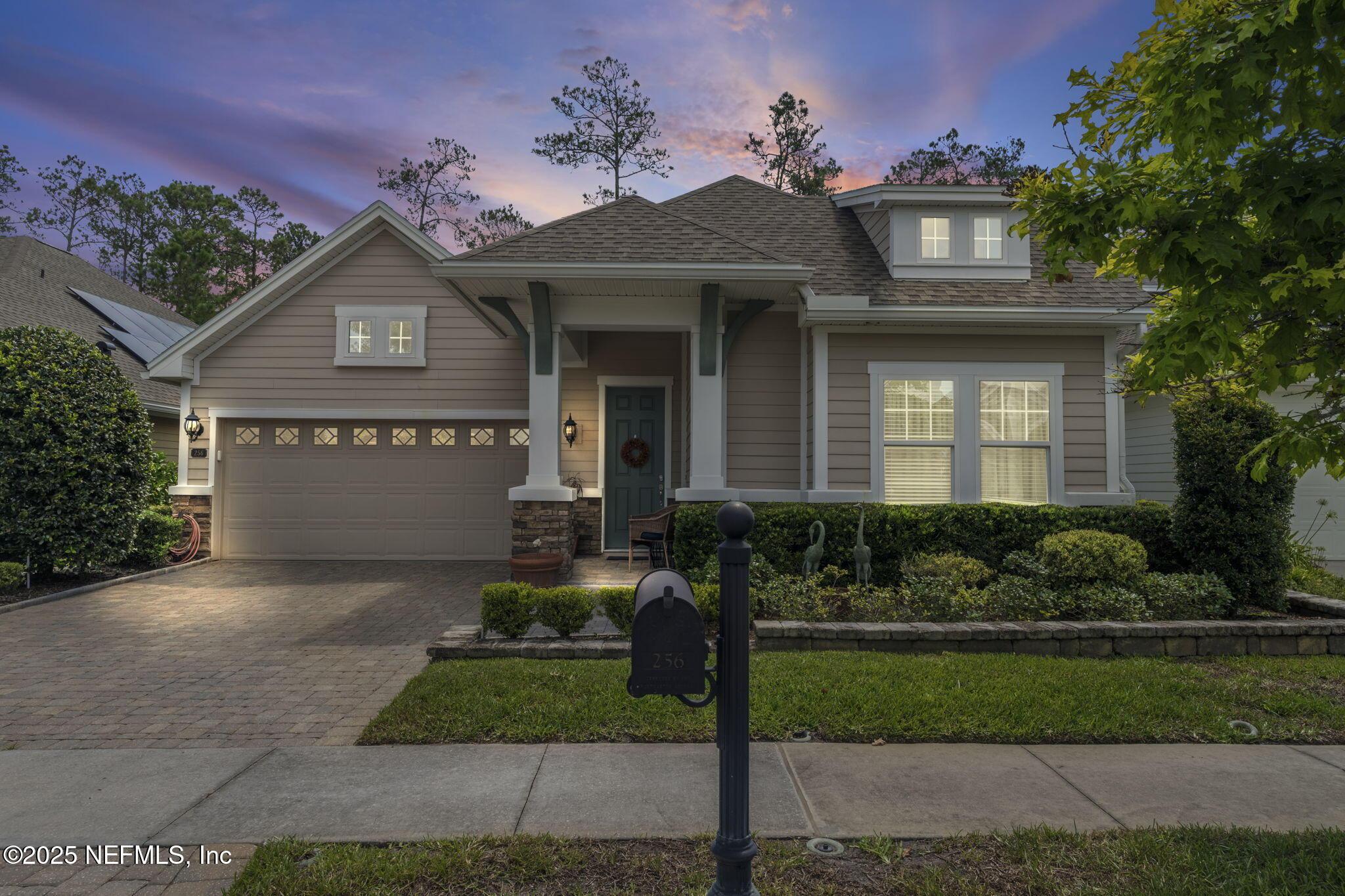 Image 2: Evening Front Exterior