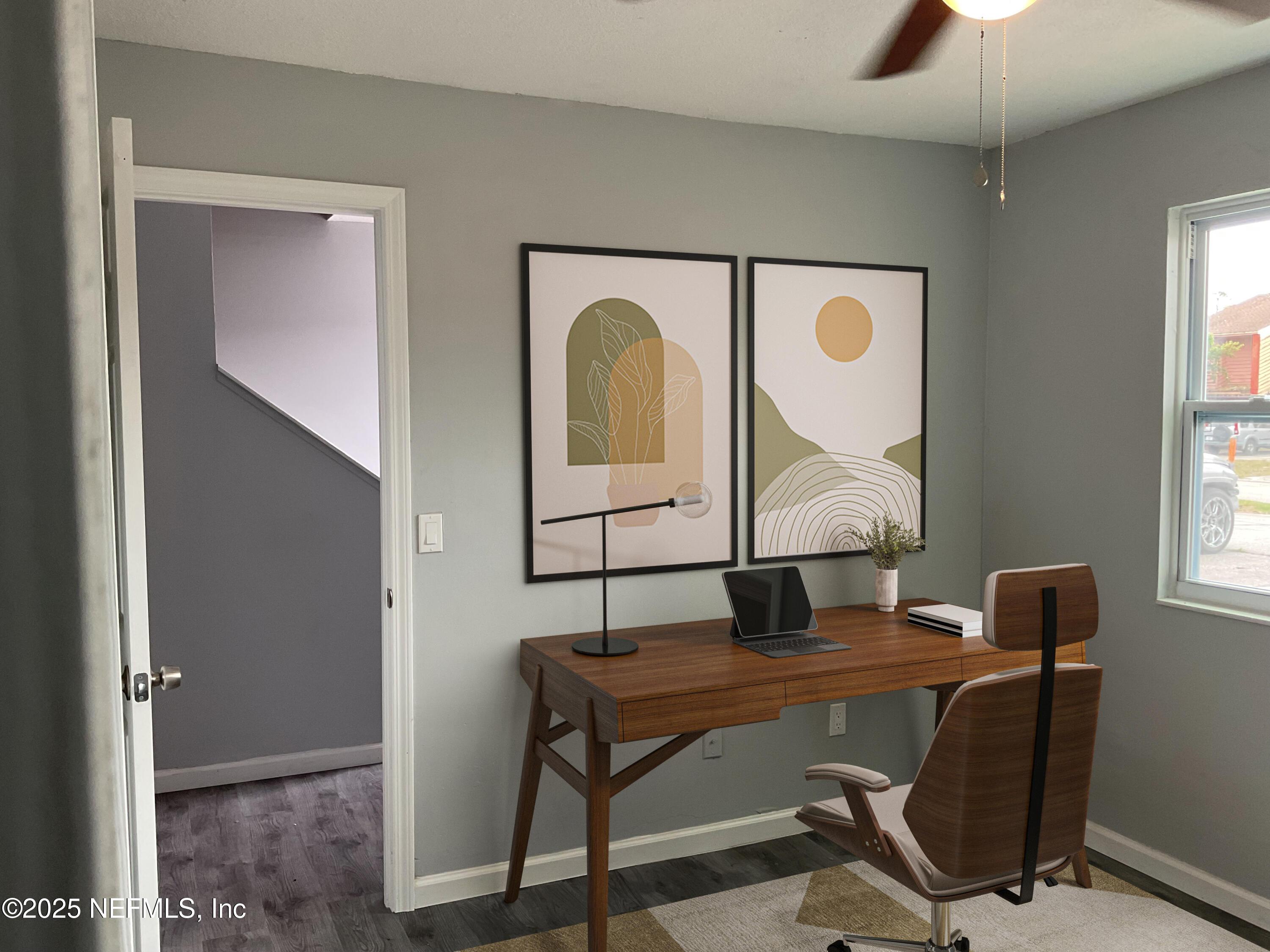 Image 4: Downstairs bedroom_virtually staged