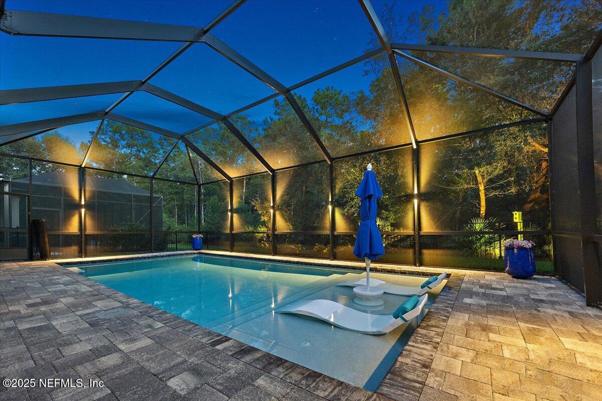 Image 3: Pool at Night