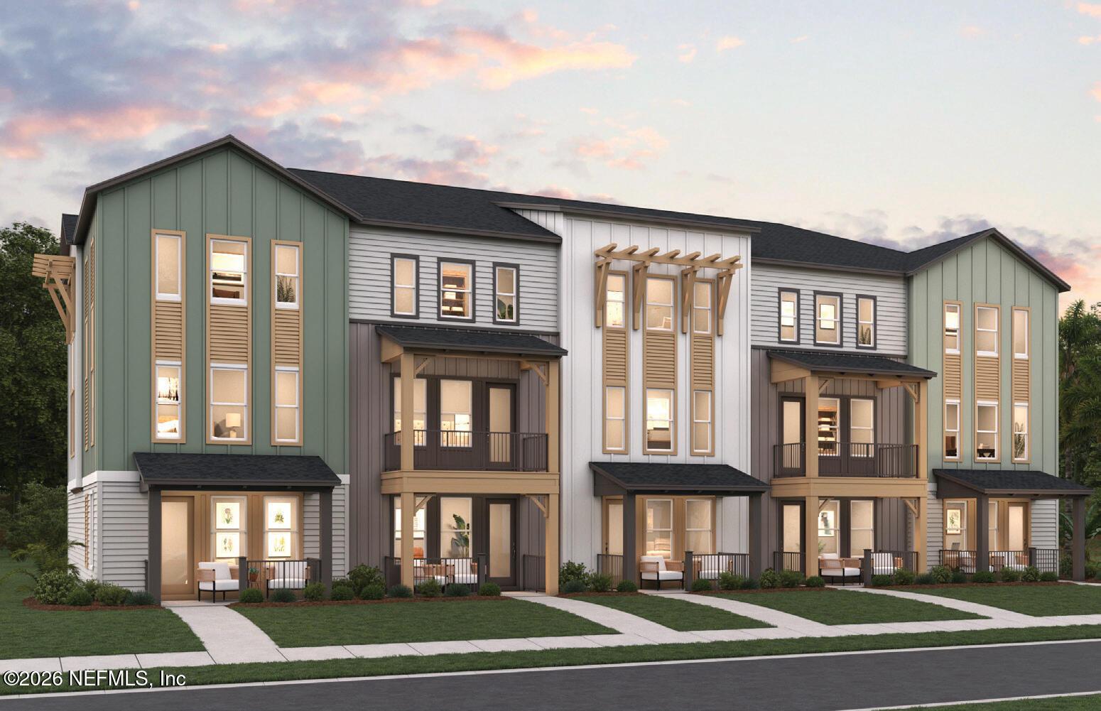 Image 1: Churchill_Townhome_Front_Elevation_1
