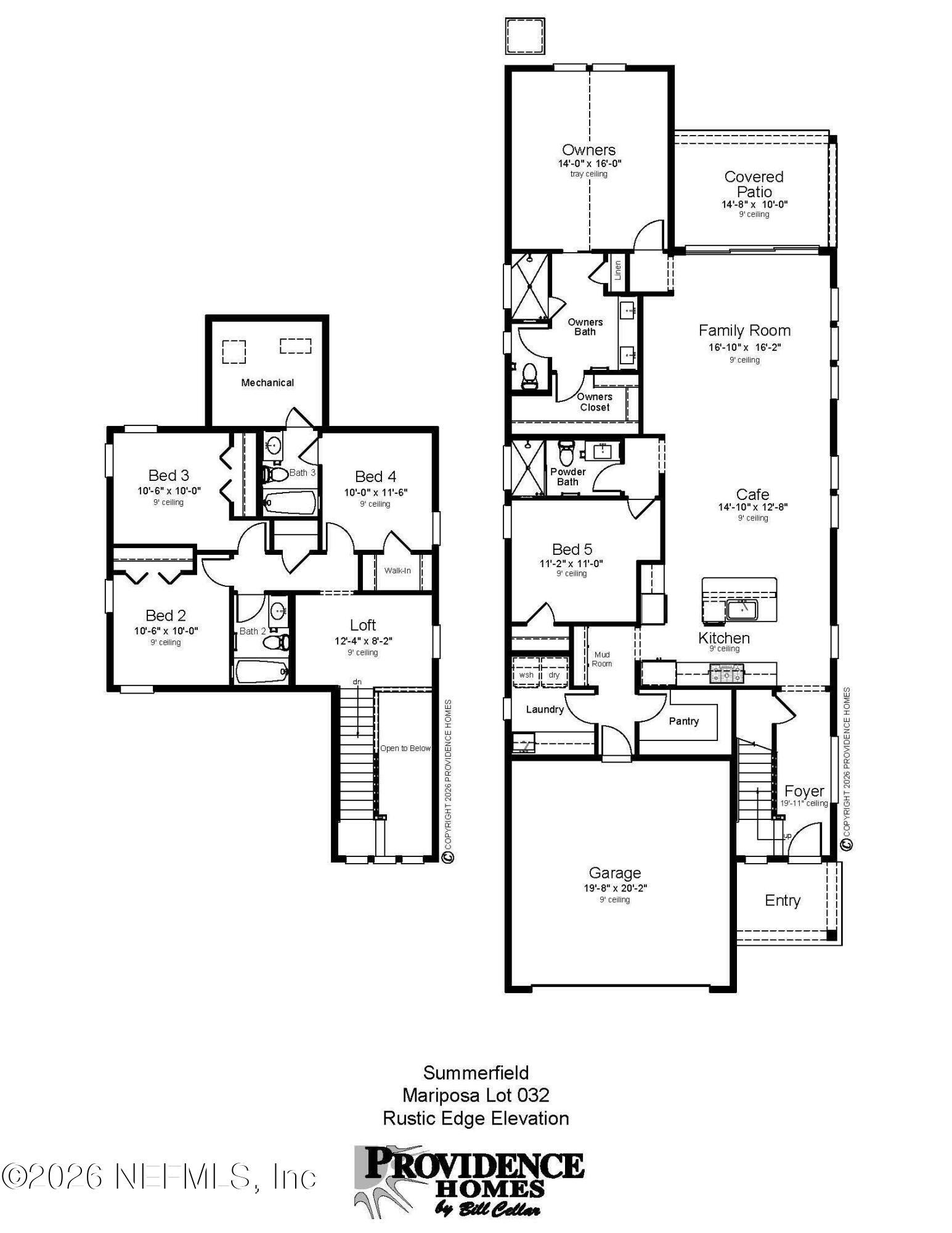 Image 2: MA032 Summerfield RE - BW Floor Plan Bro