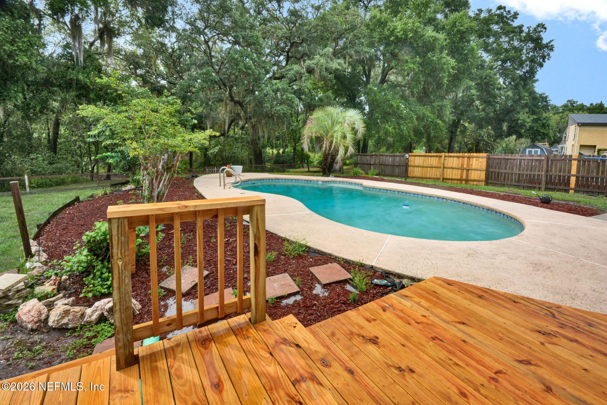 Image 4: Deck to Pool View