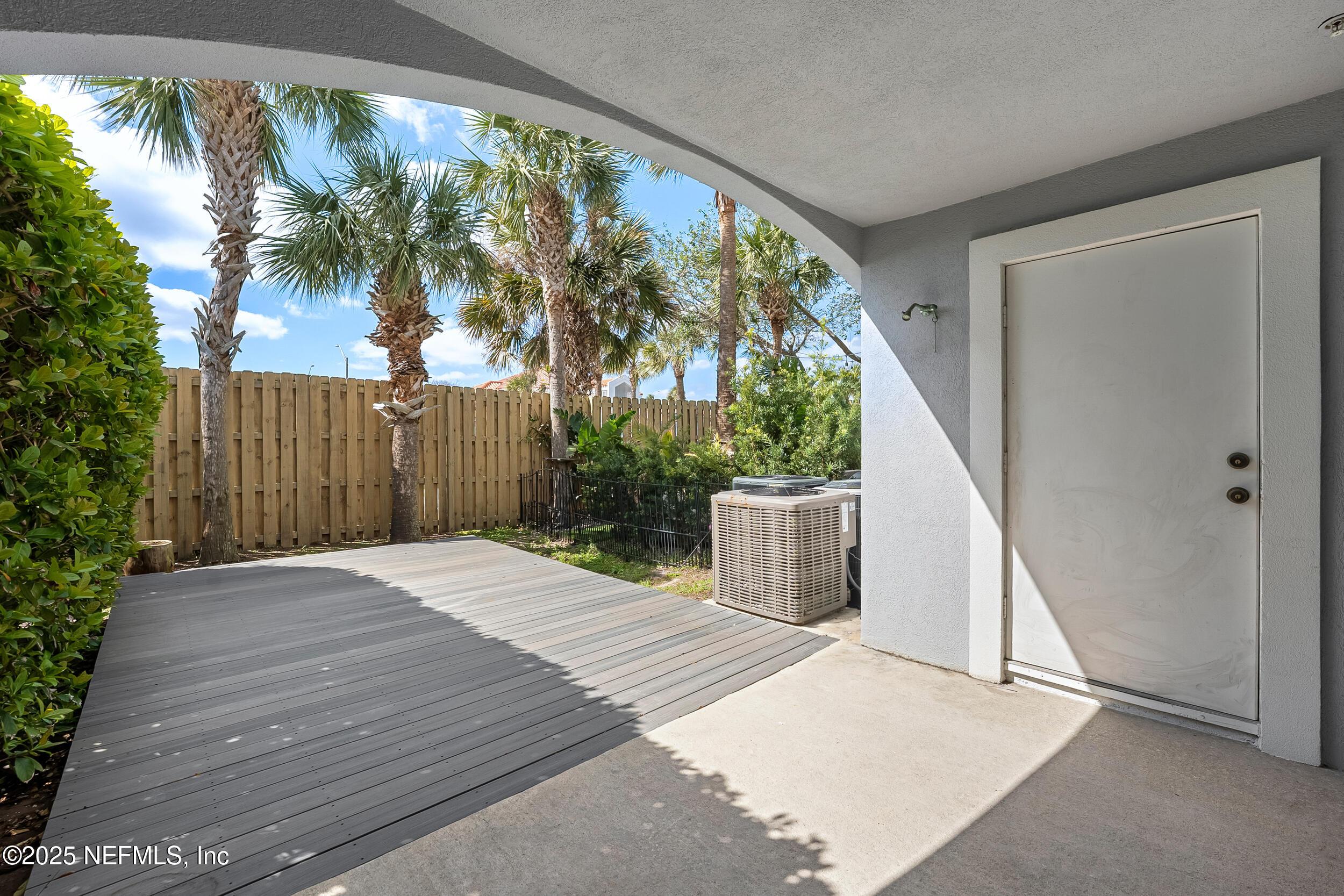 Image 3: 1ST FLOOR COVERED PATIO/STORAGE