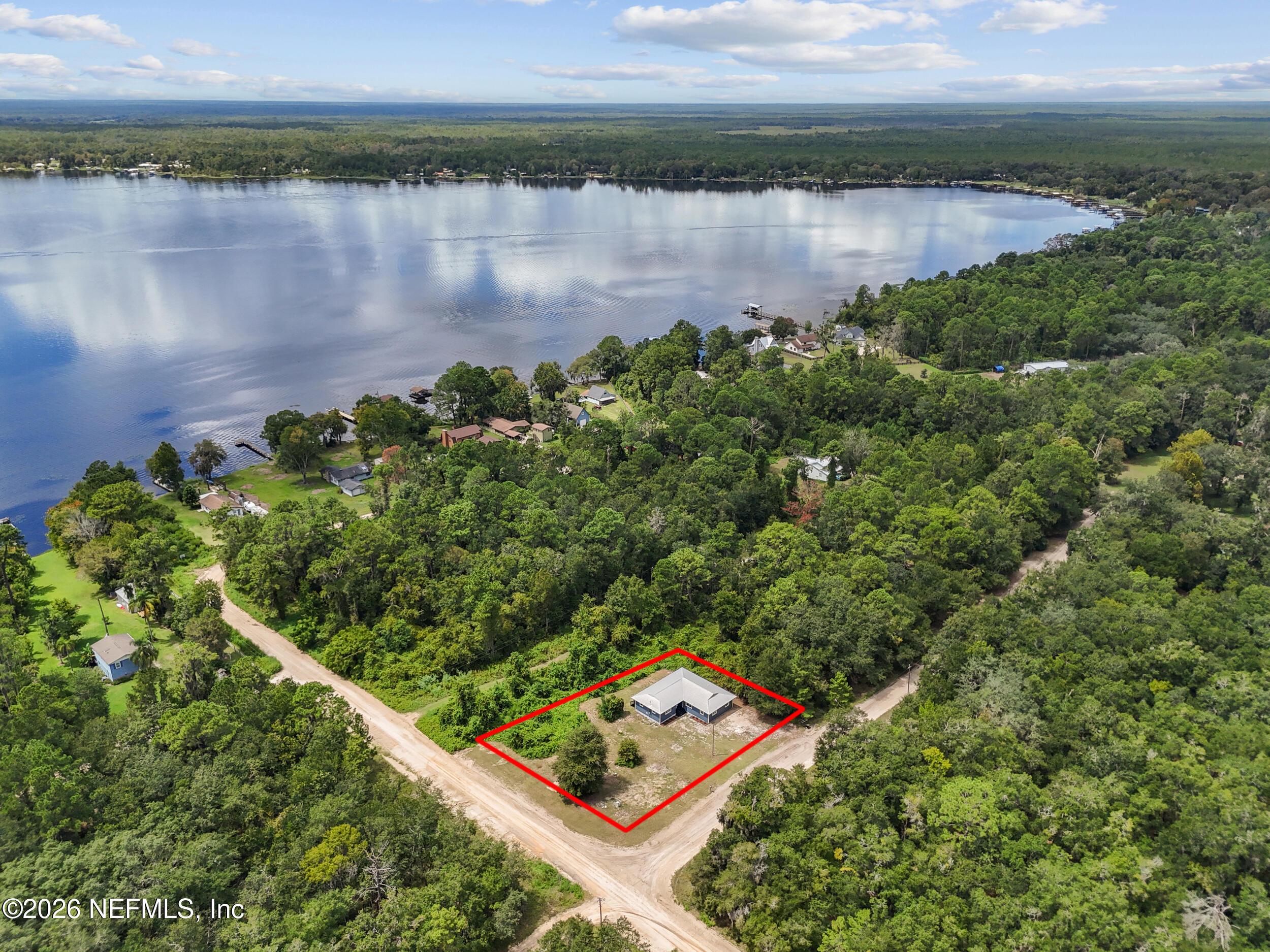 Image 1: Drone Exterior Shot, w Lake