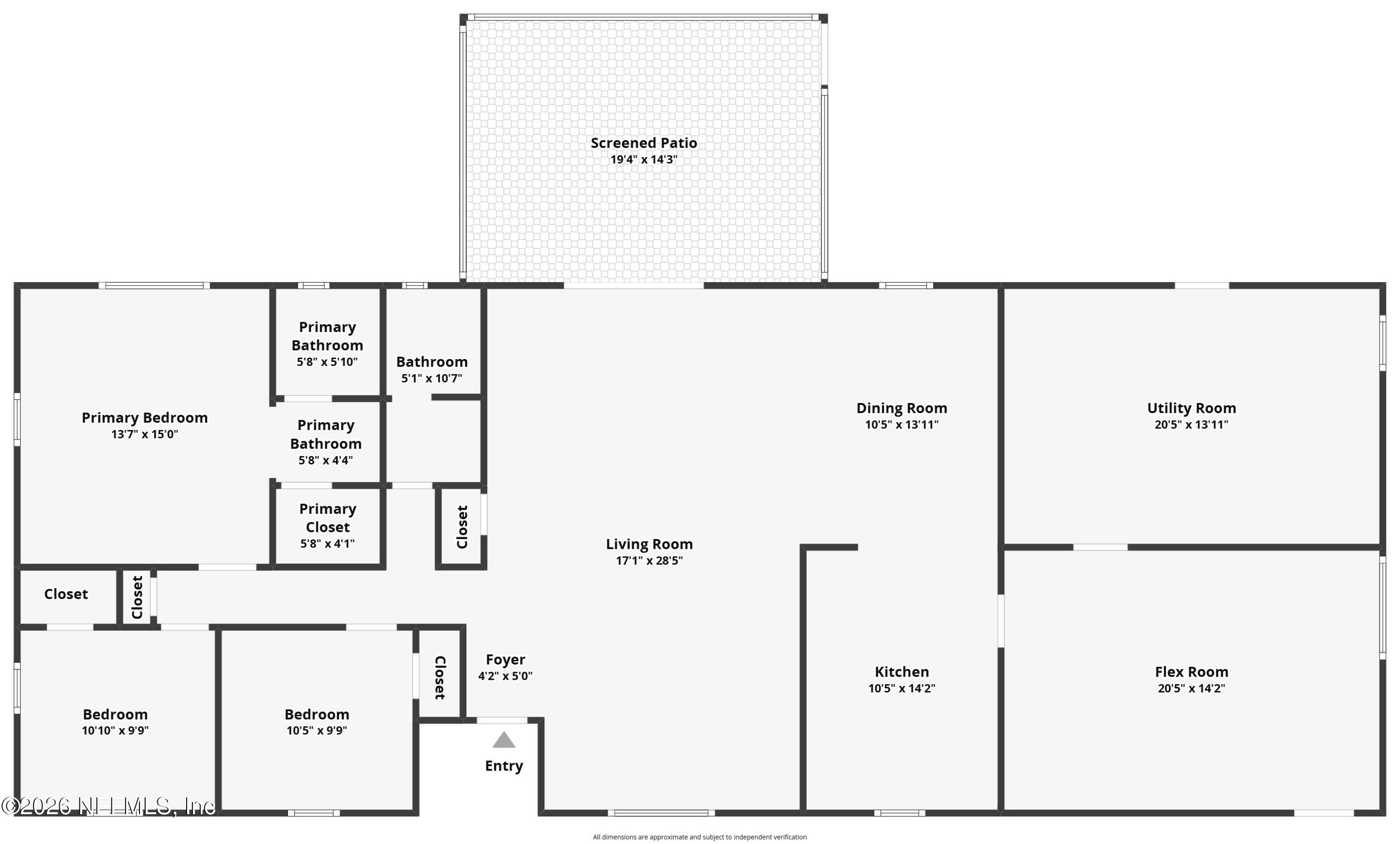 Image 2: 211 Dow Ct Floorplan