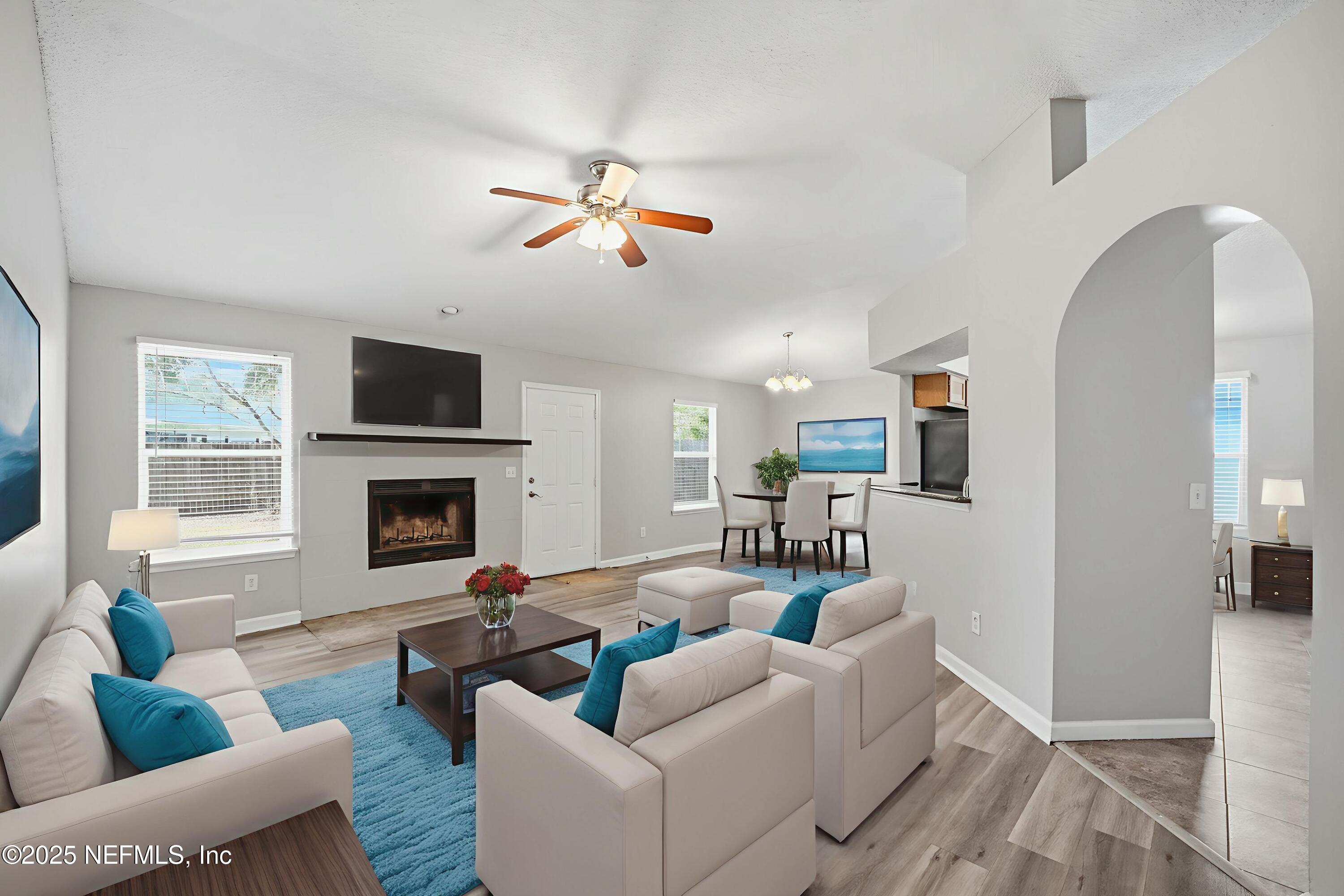 Image 3: 3_Living Space - Virtually Staged