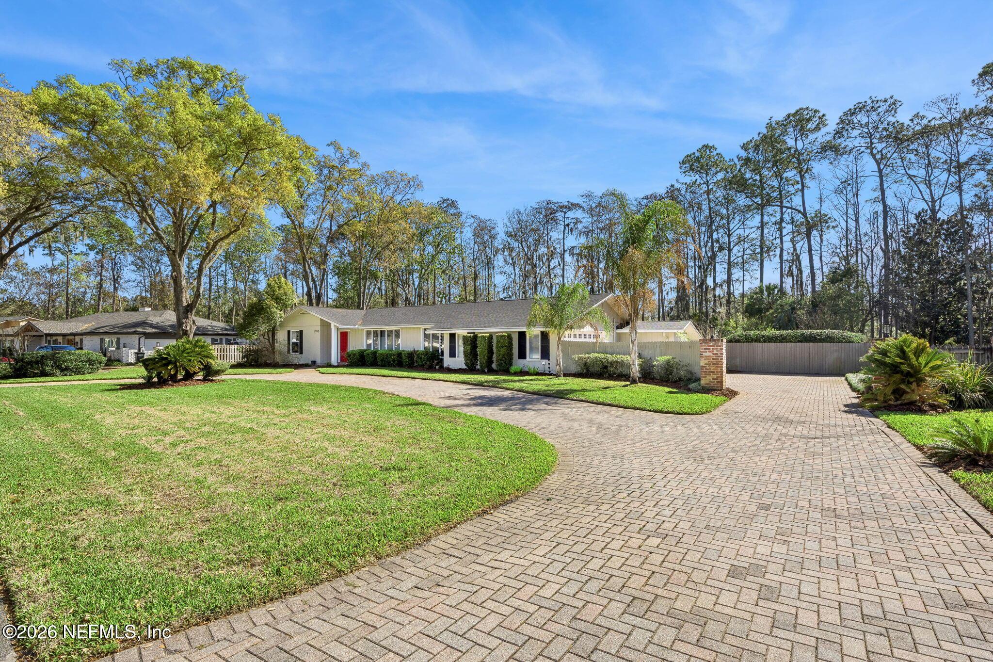 Image 2: Brick Driveway ~ Private Garage Entrance