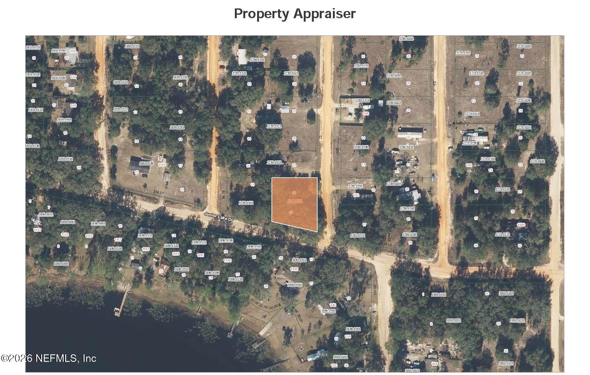 Image 2: Junior Lake Dr gis map