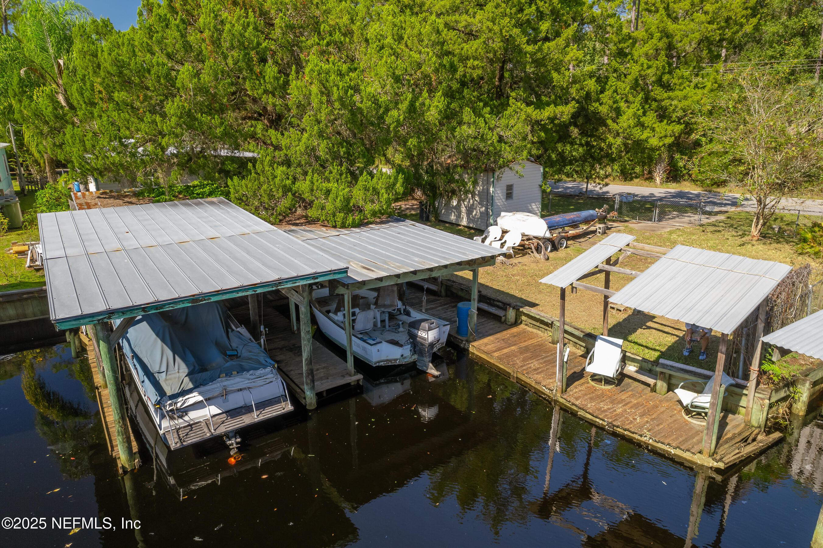 Image 4: Boathouses and dock