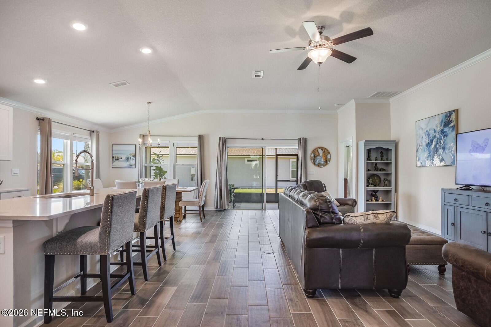 Image 3: Opens to Slider Doors