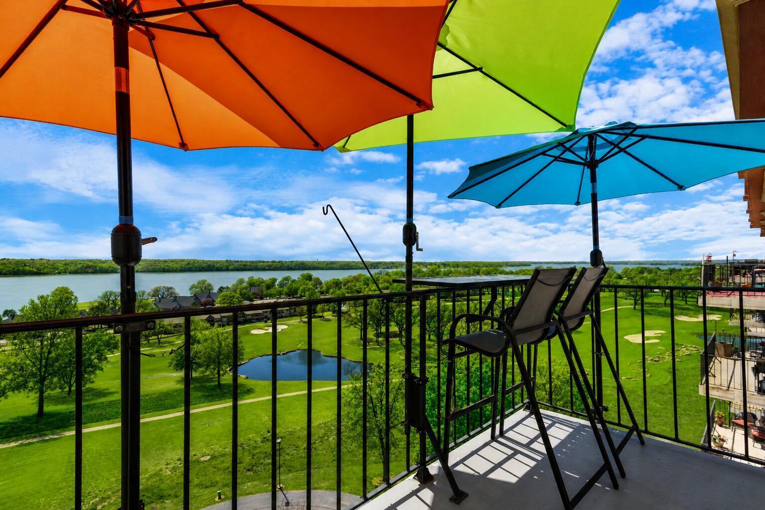 Image 3: Umbrellas Patio View 1