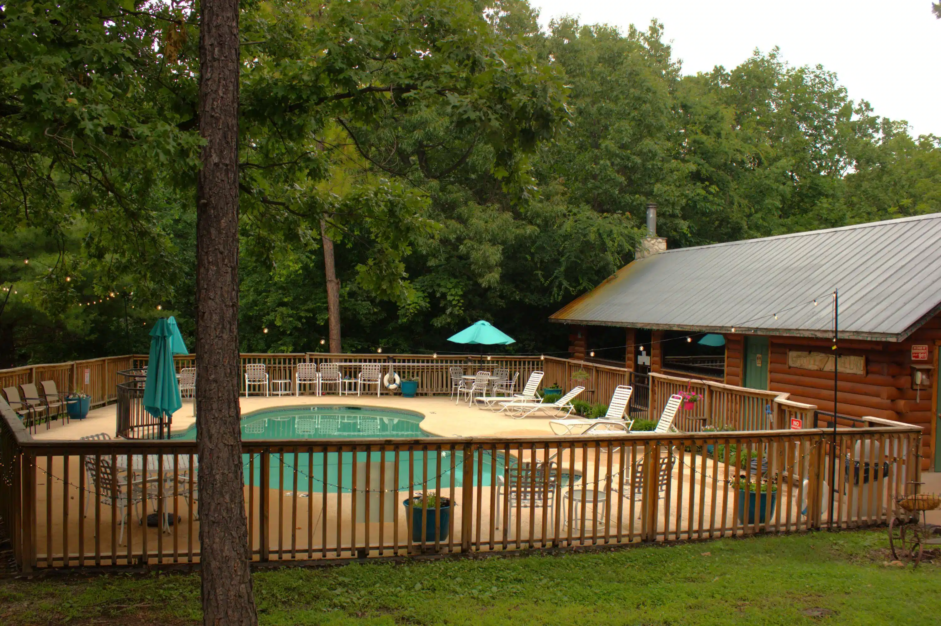 Image 1: Lodge, Pool & Cabin
