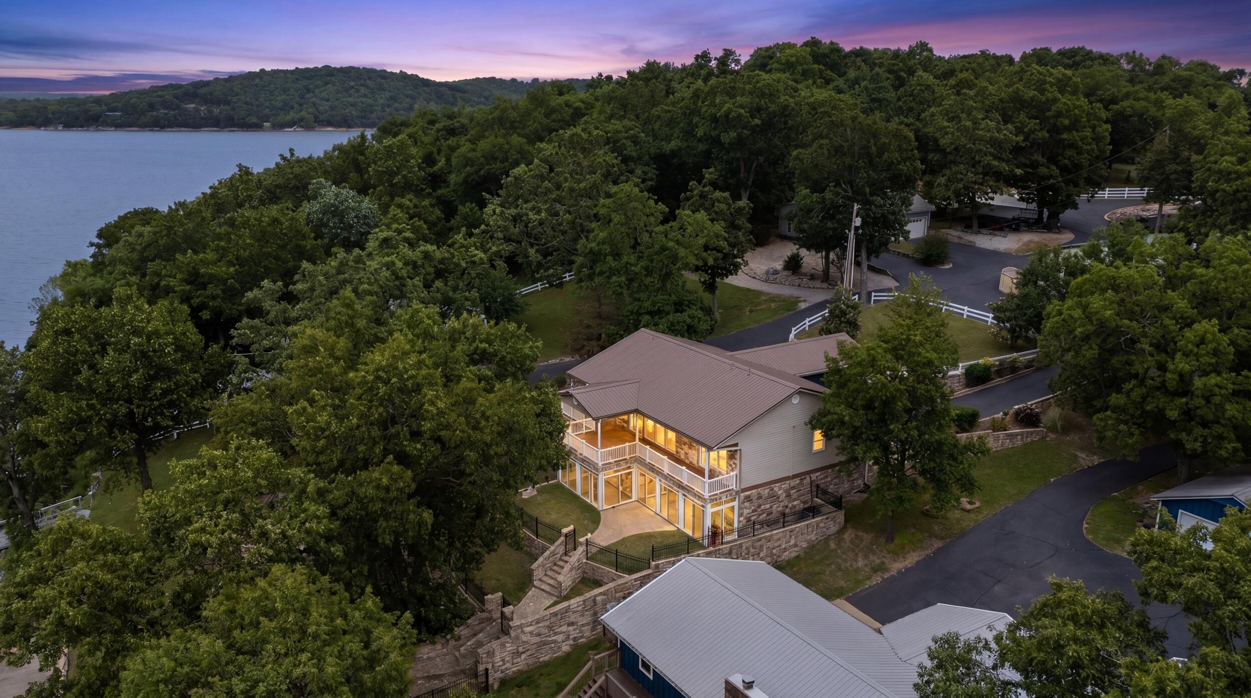 Image 4: Drone view of home