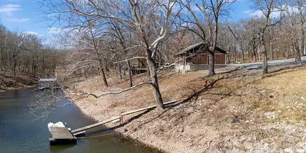 Image 3: dock and house