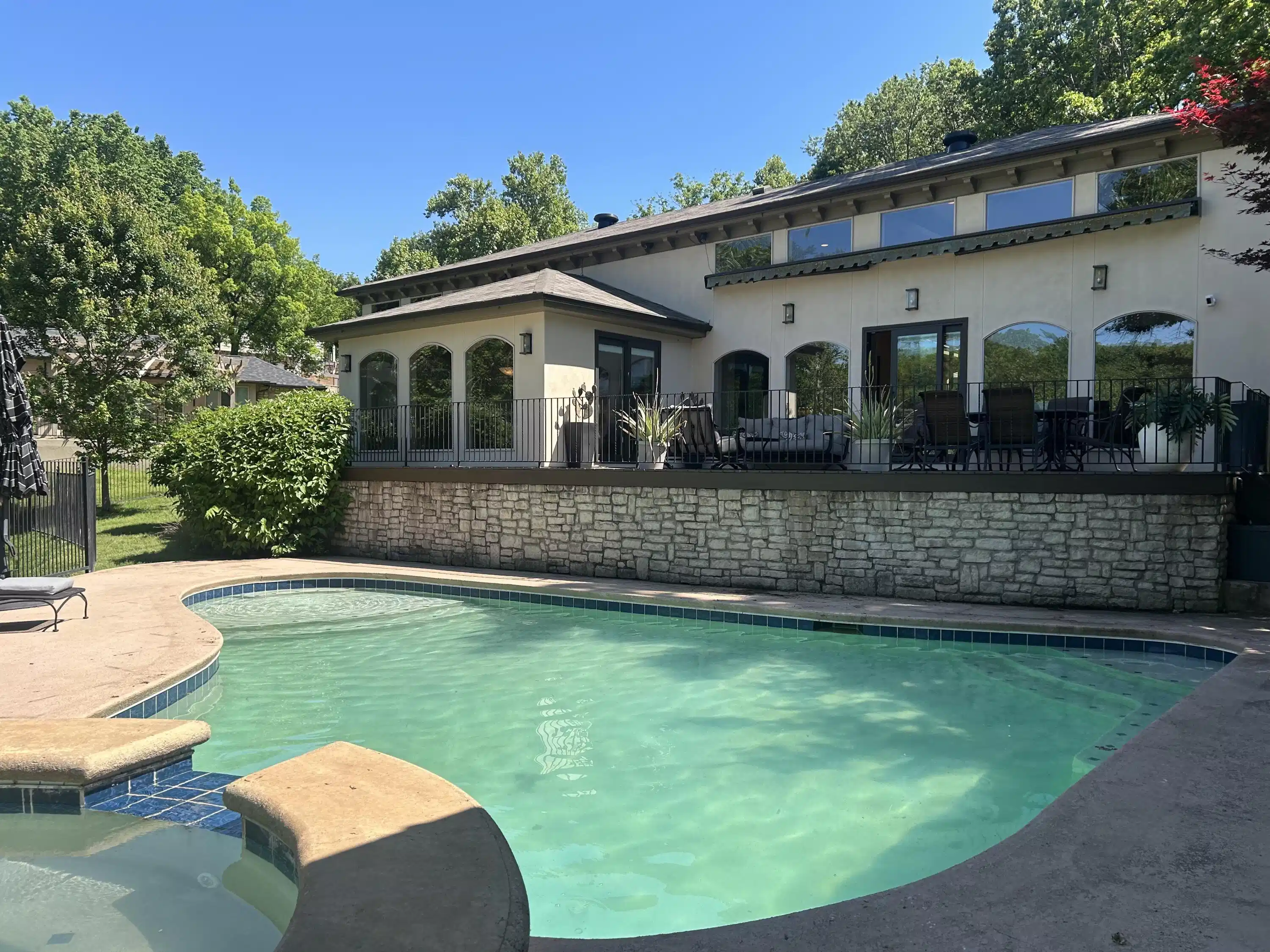 Image 1: salt water pool