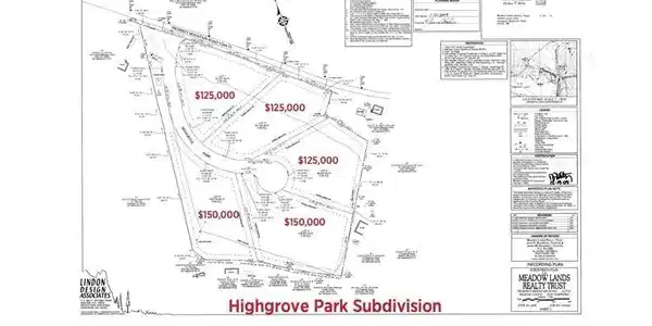 LOT #1 Highgrove Park
