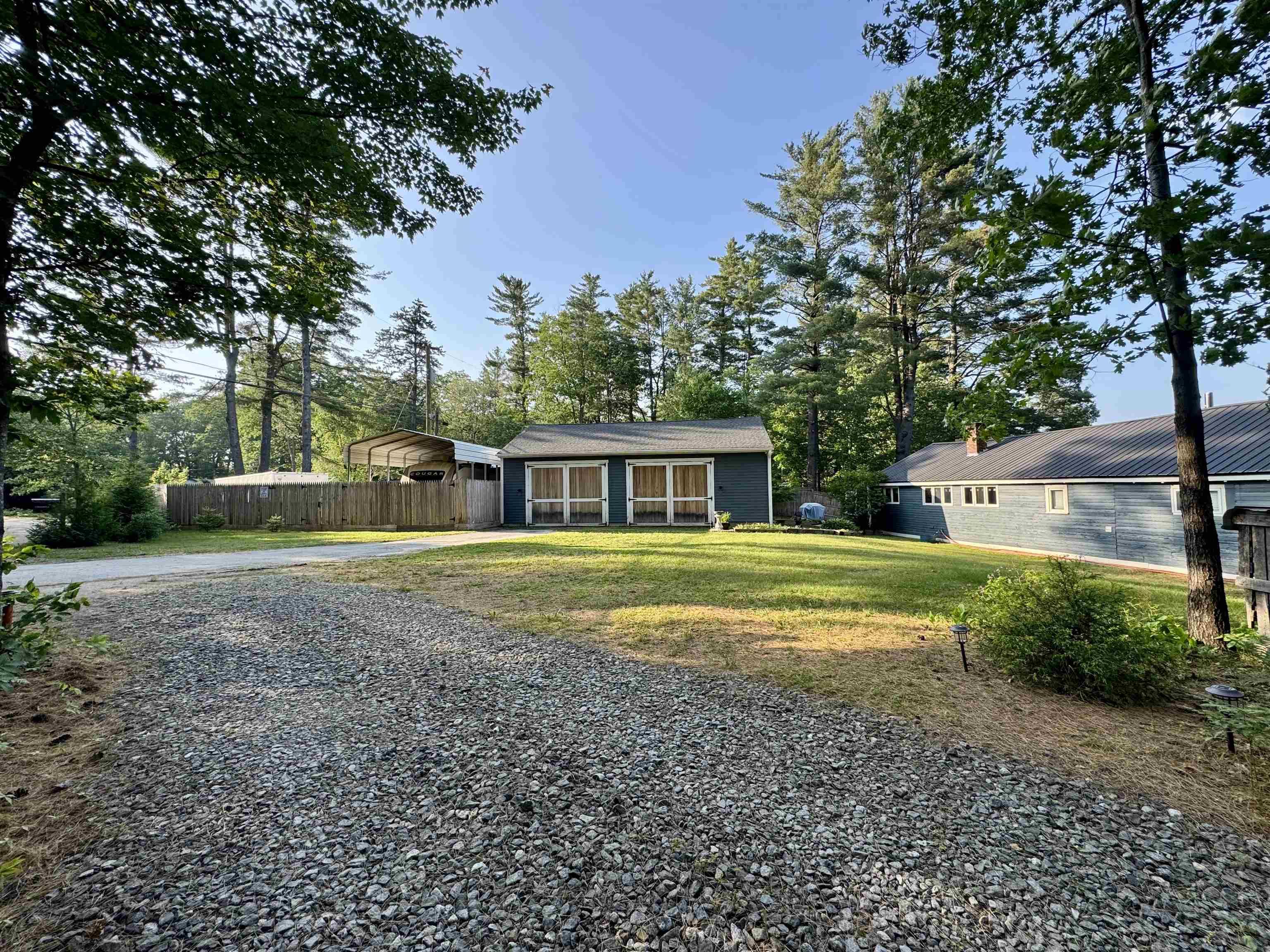 Image 2: View from the tiny home driveway