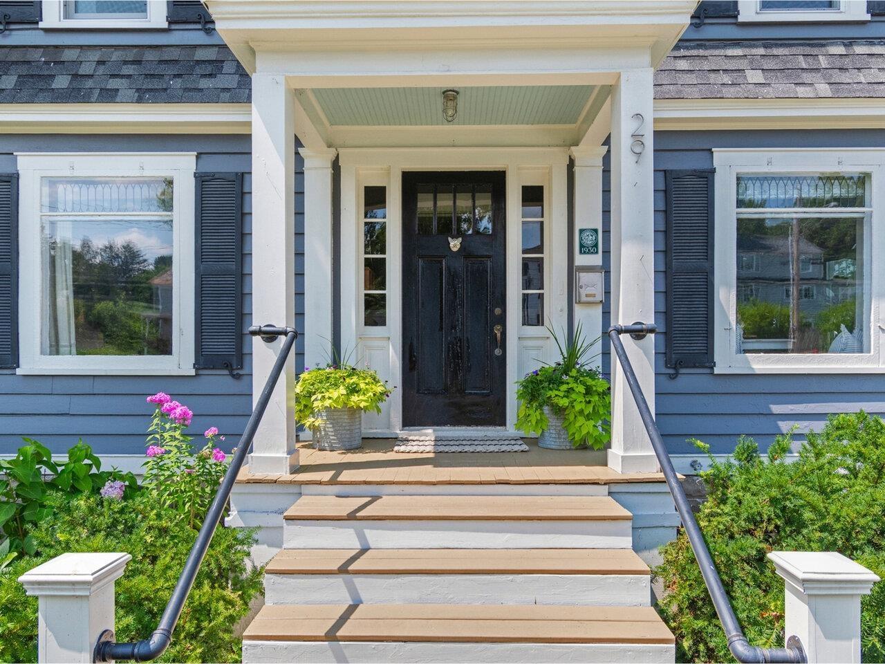 Image 1: Charming front porch entrance