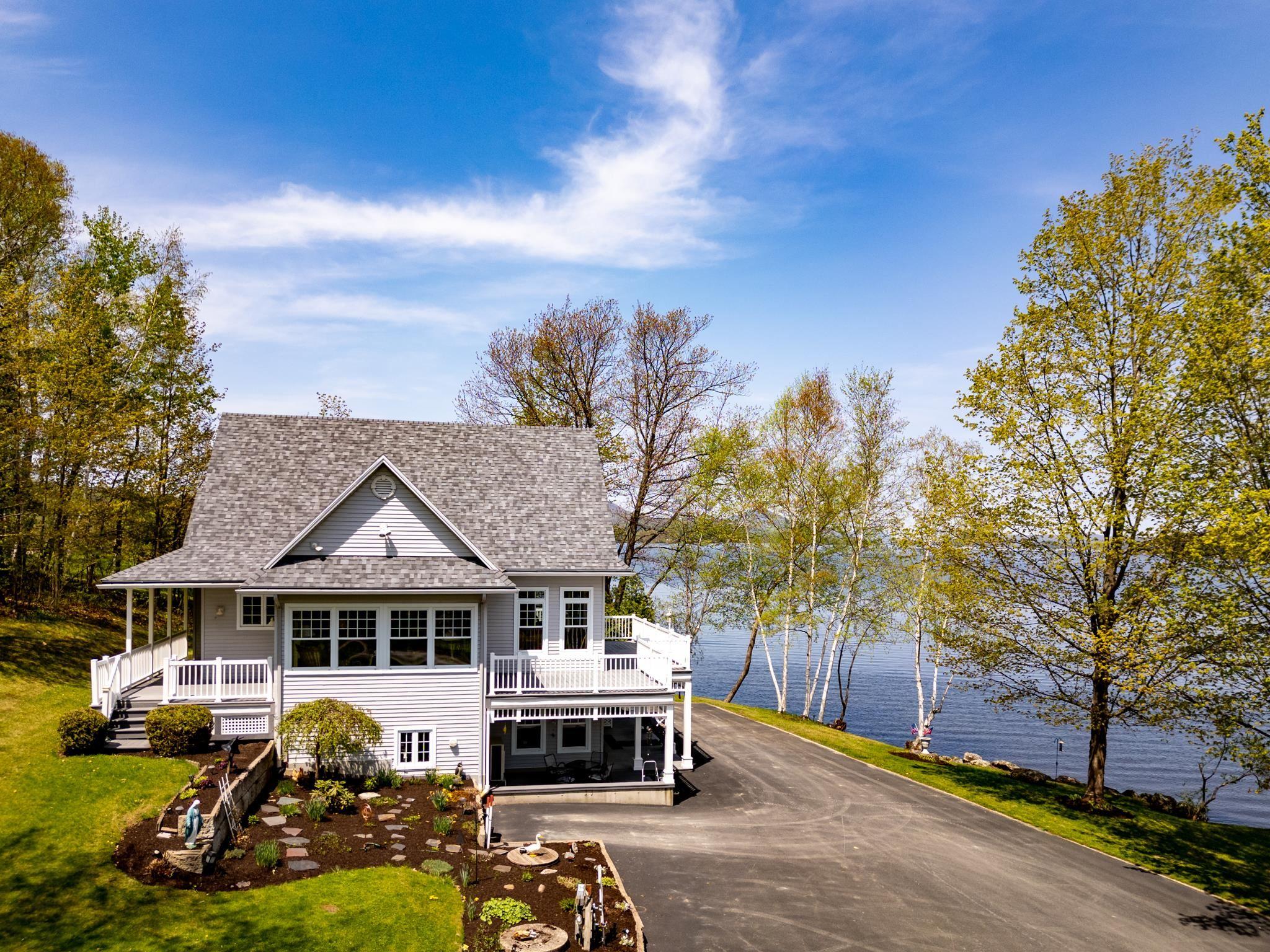 Image 0: Lakefront w/ 3 finished floors...