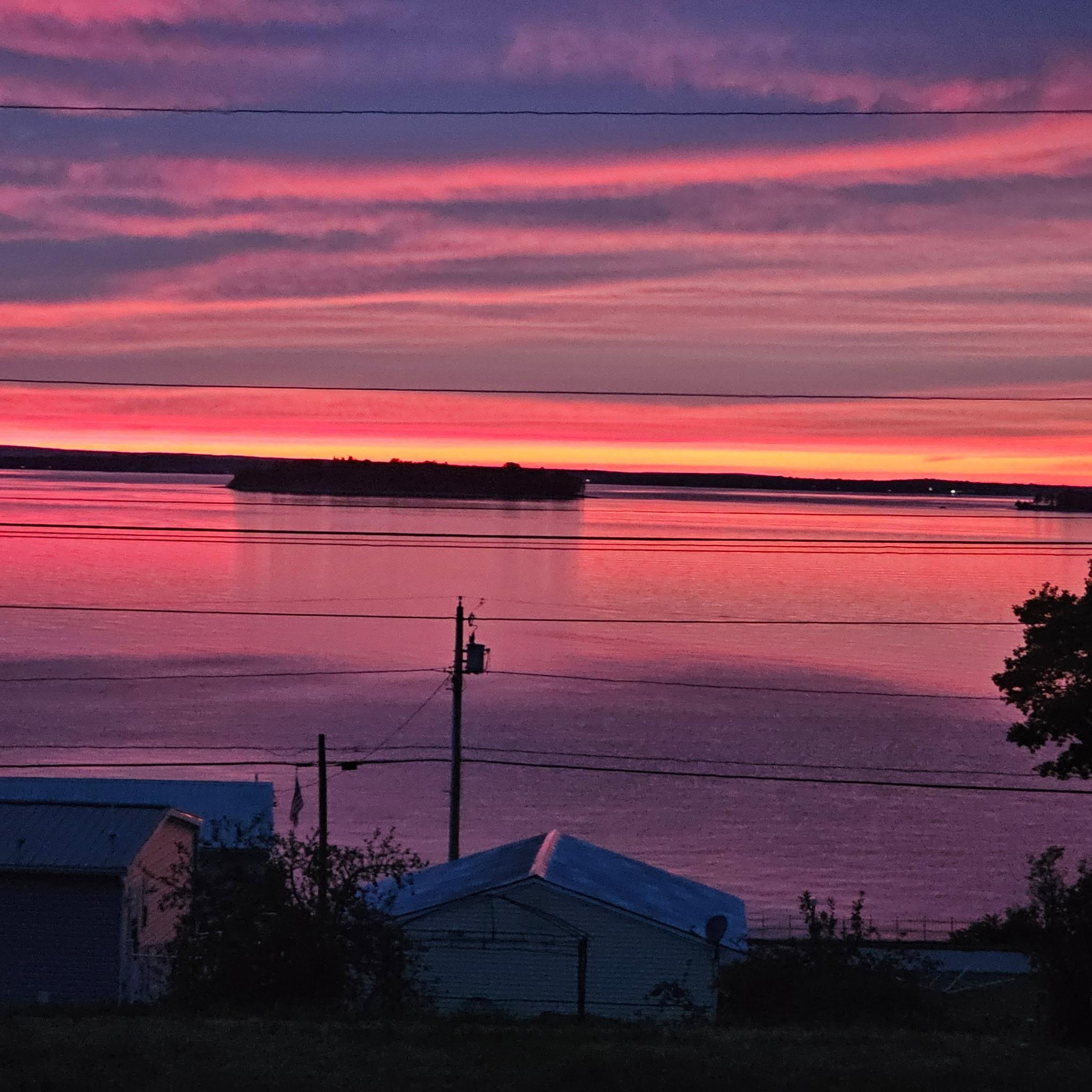 Image 3: Sunset from the Deck Image 3: Sunset from the Deck