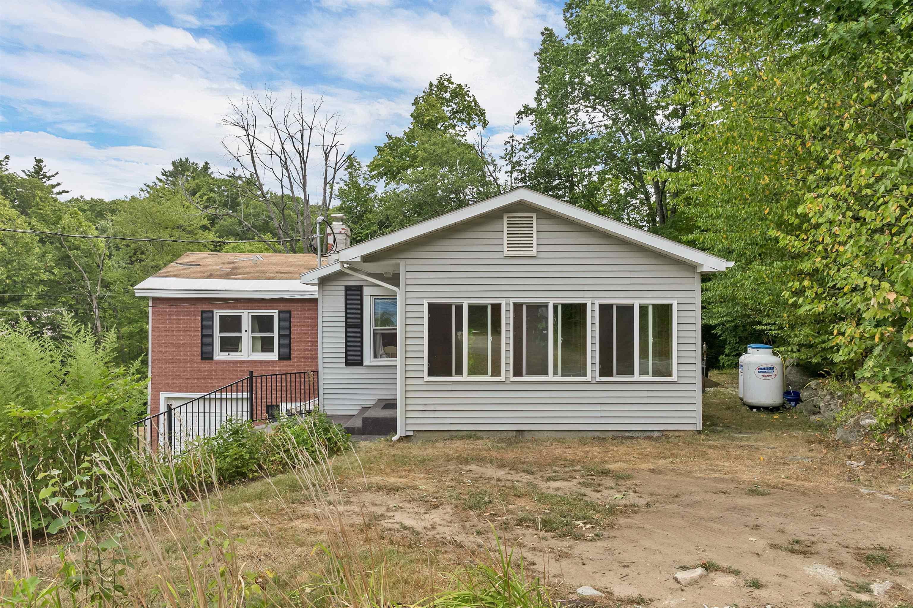Image 1: View of screen porch/front of house