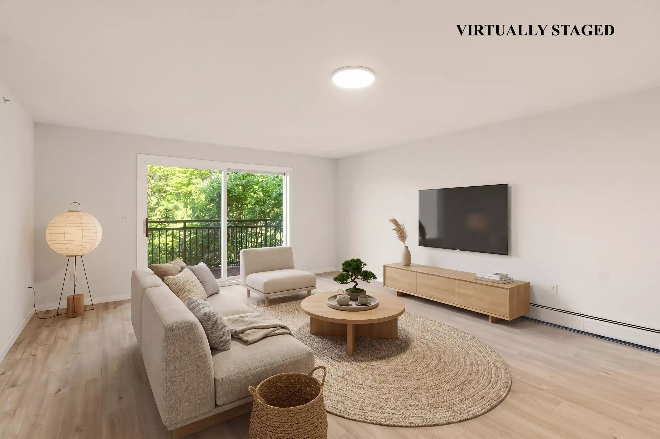 Image 1: Virtually staged living room Image 1: Virtually staged living room
