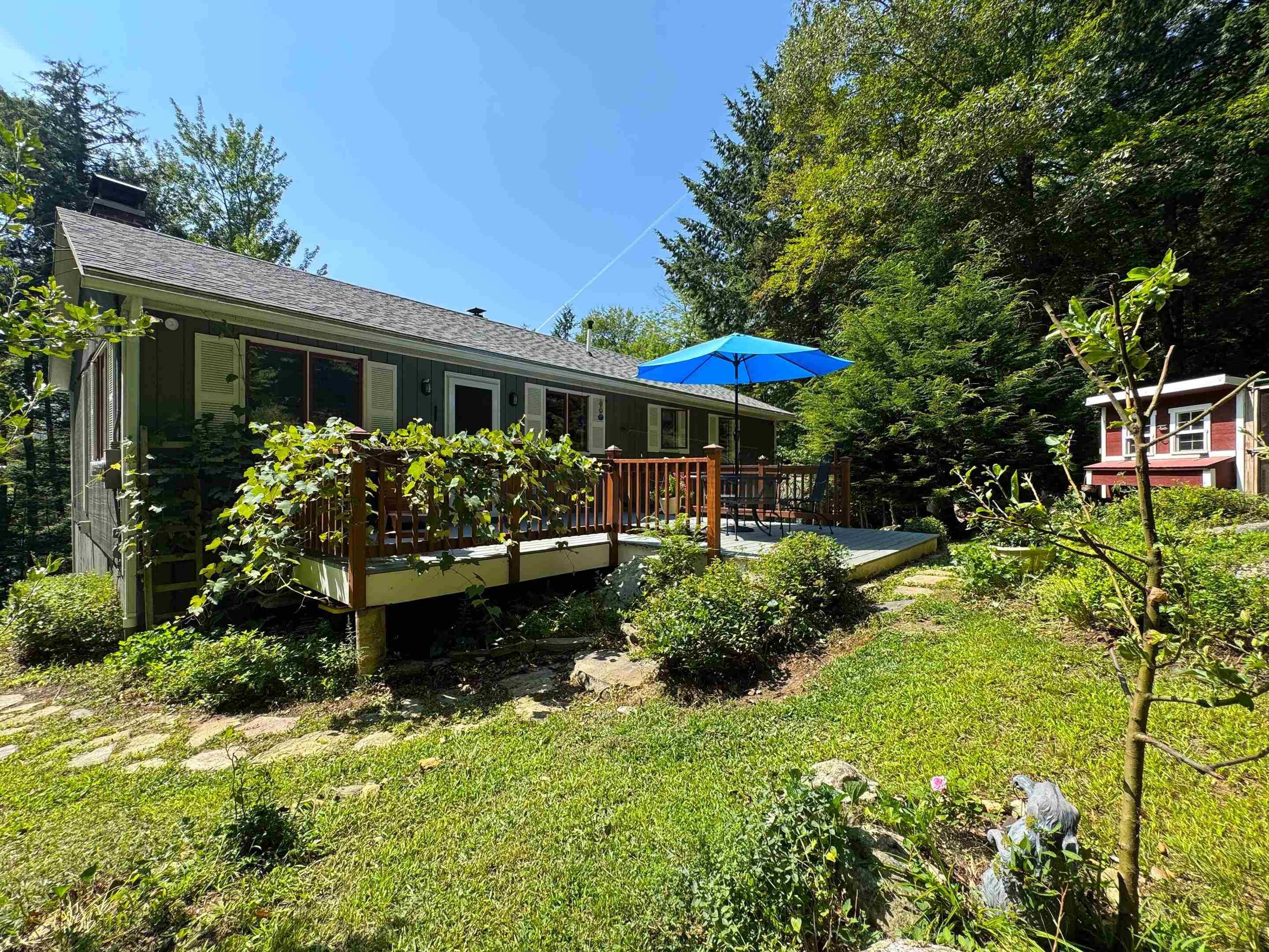 Image 2: The eastern rear area of the primary residence, Primary Residence - Back Patio