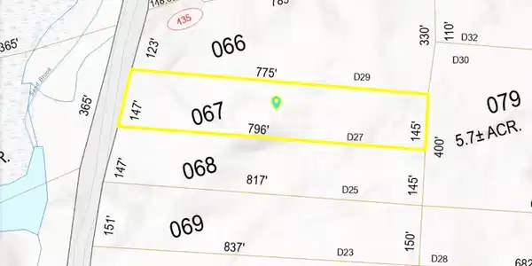 Map 6 Lot 67 Bog Road