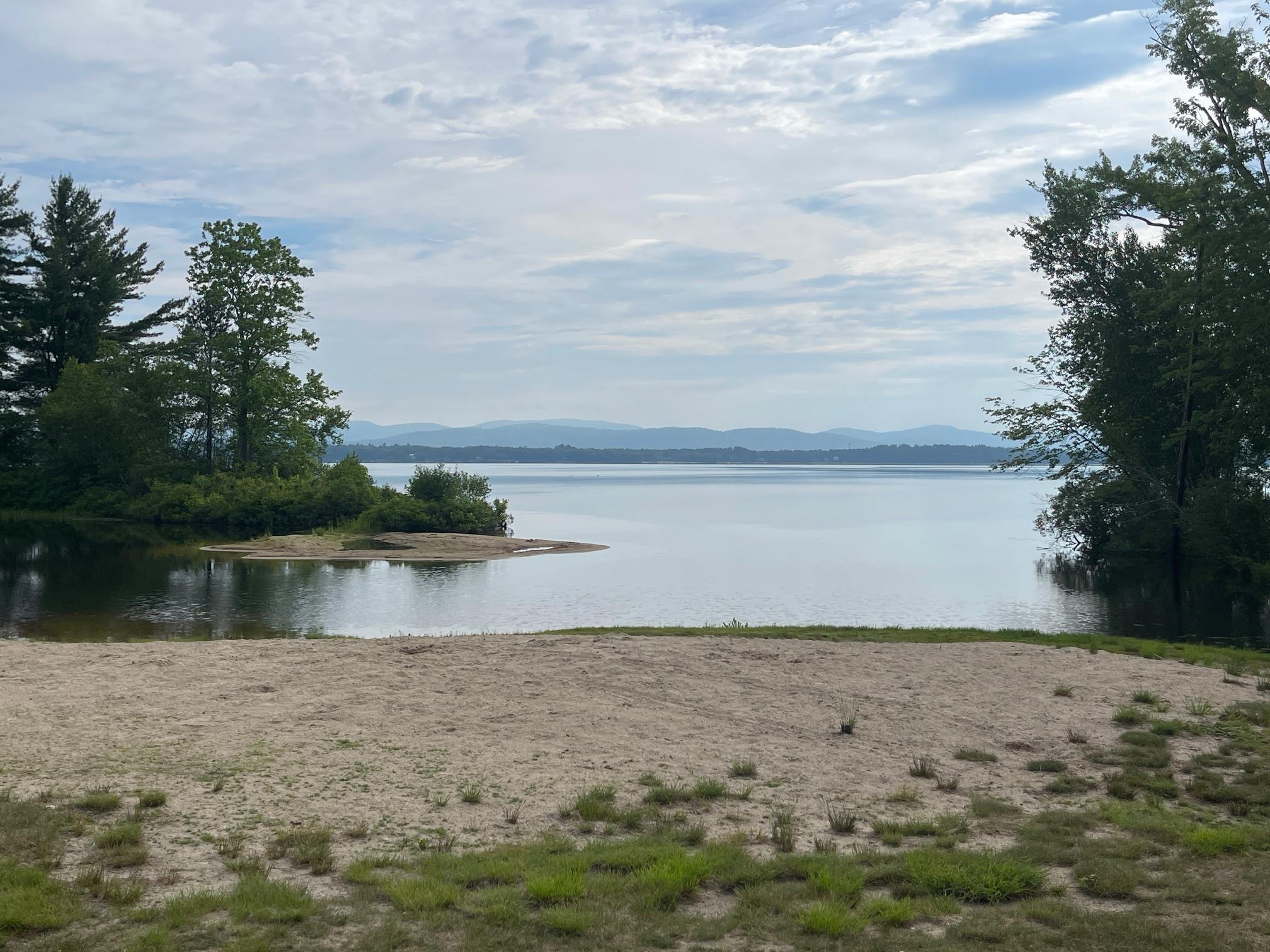 Image 3: A SHORT WALK TO A COMMUNITY BEACH ON OSSIPEE LAKE