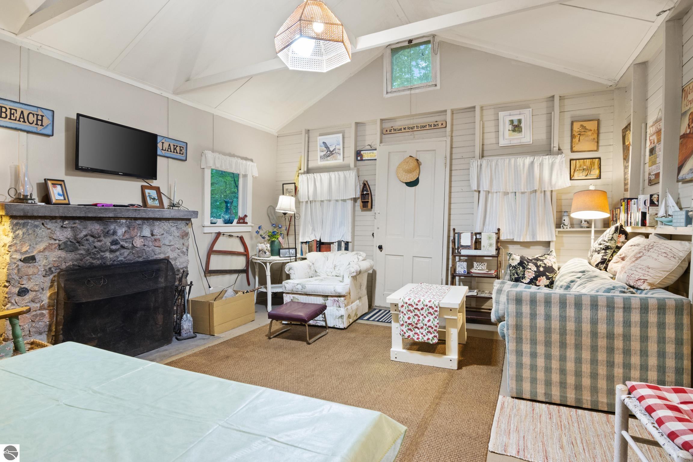 Image 3: Note the Charming Fireplace...