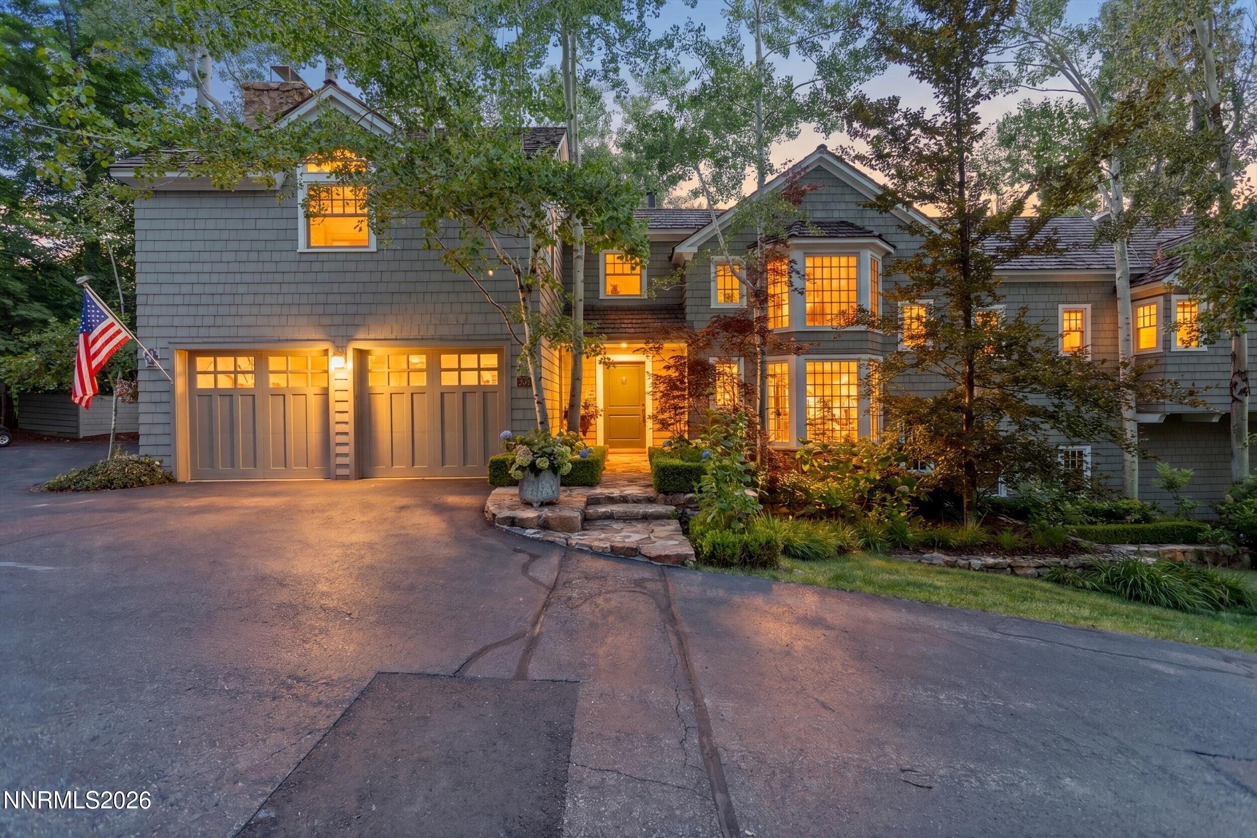 Image 2: Front Exterior Twilight
