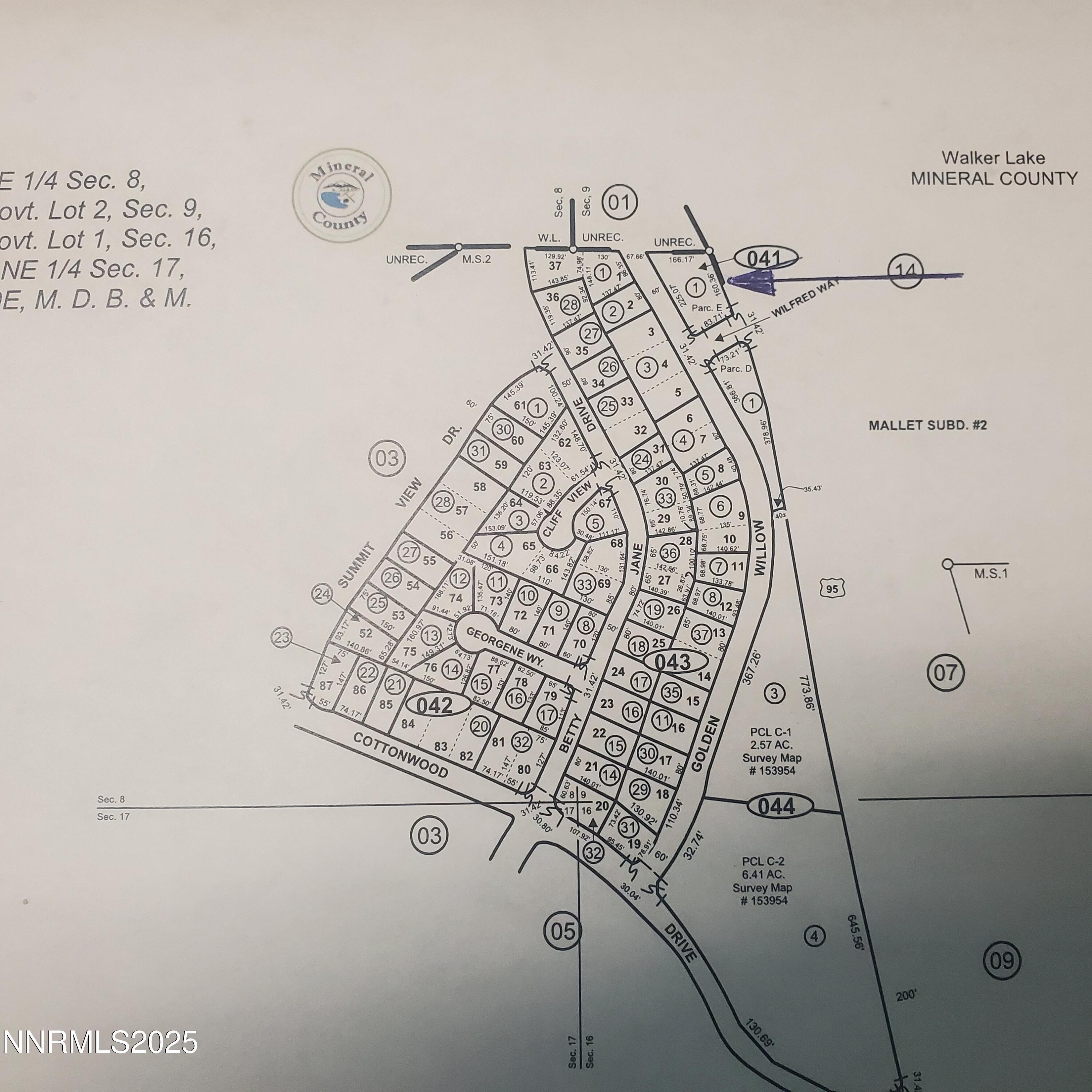 Image 1: 386 Golden Willow map