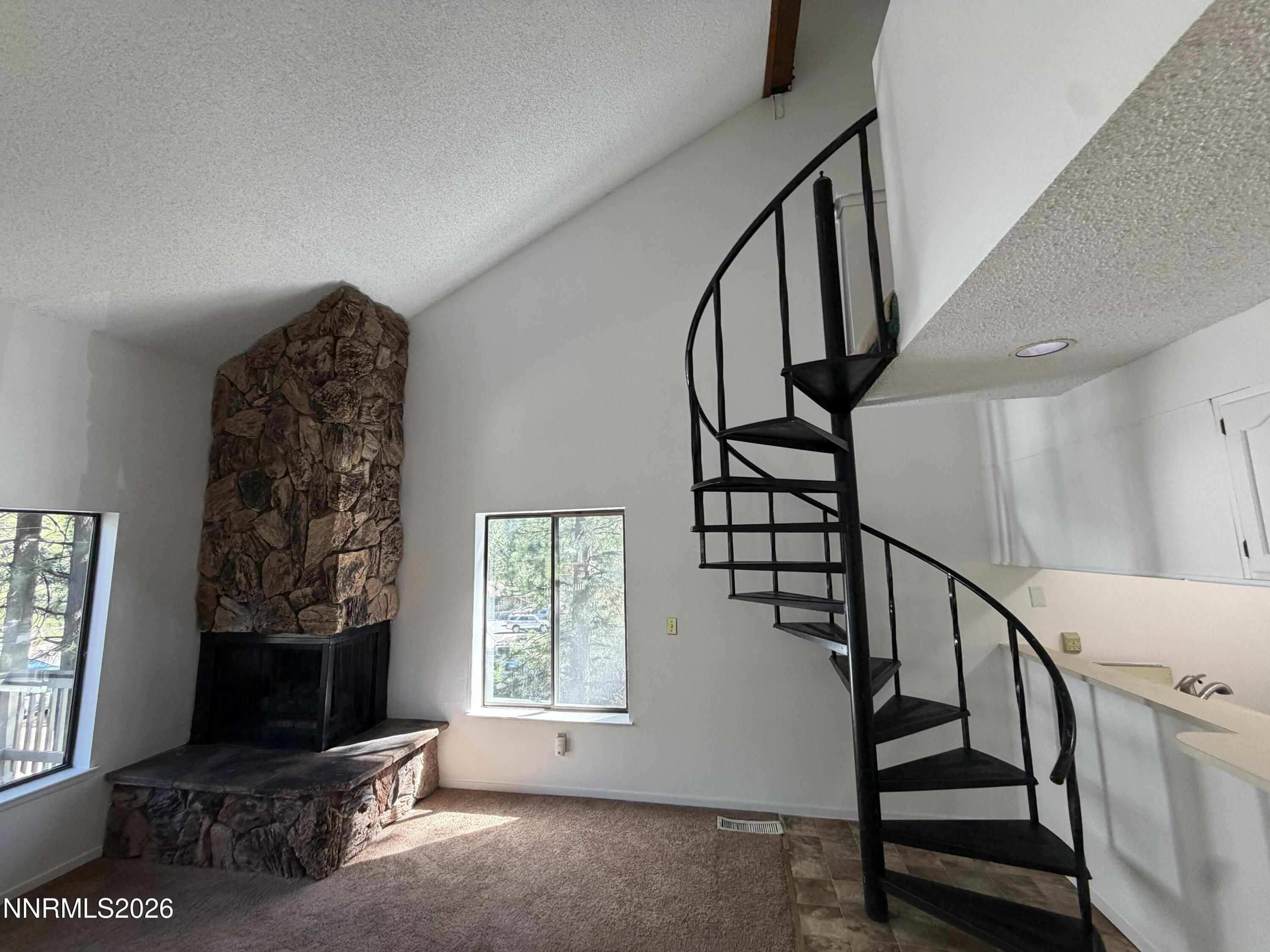 Image 3: Living & Stairs